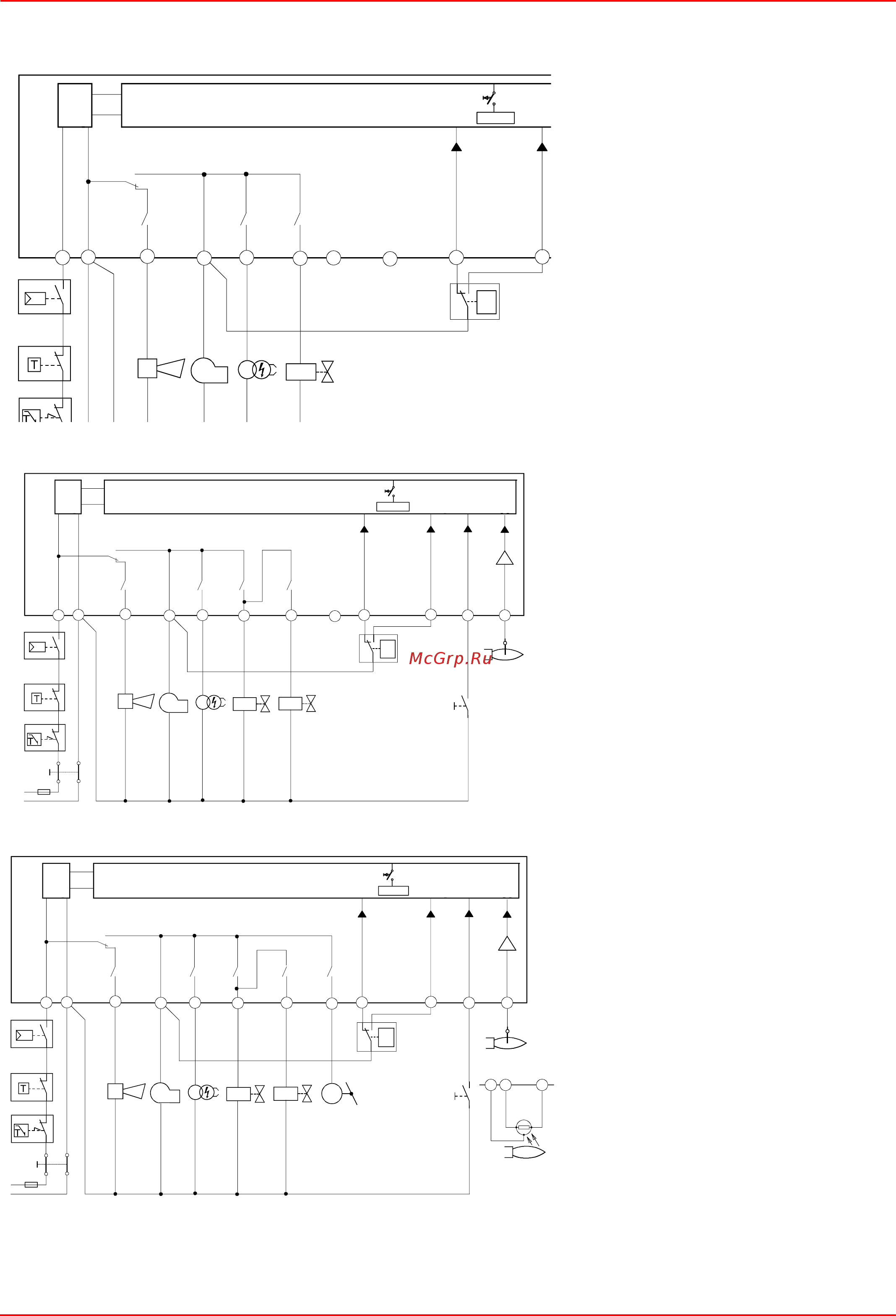 CIB Unigas Tecnopress HP30 MG.MD.S.RU.A.0.32 [38/42] Al сигнализация блокировки bv клапан топливный ek2 кнопка дистанционная разблокировки fs сигнал наличия пламени gp реле давления газа lp реле давления воздуха lr регулятор мощности горелки m двигатель вентилятора r термостат или предохранительное реле давления sb предохранительный термостат w термостат или регулировочное реле давления z запальный трансформатор