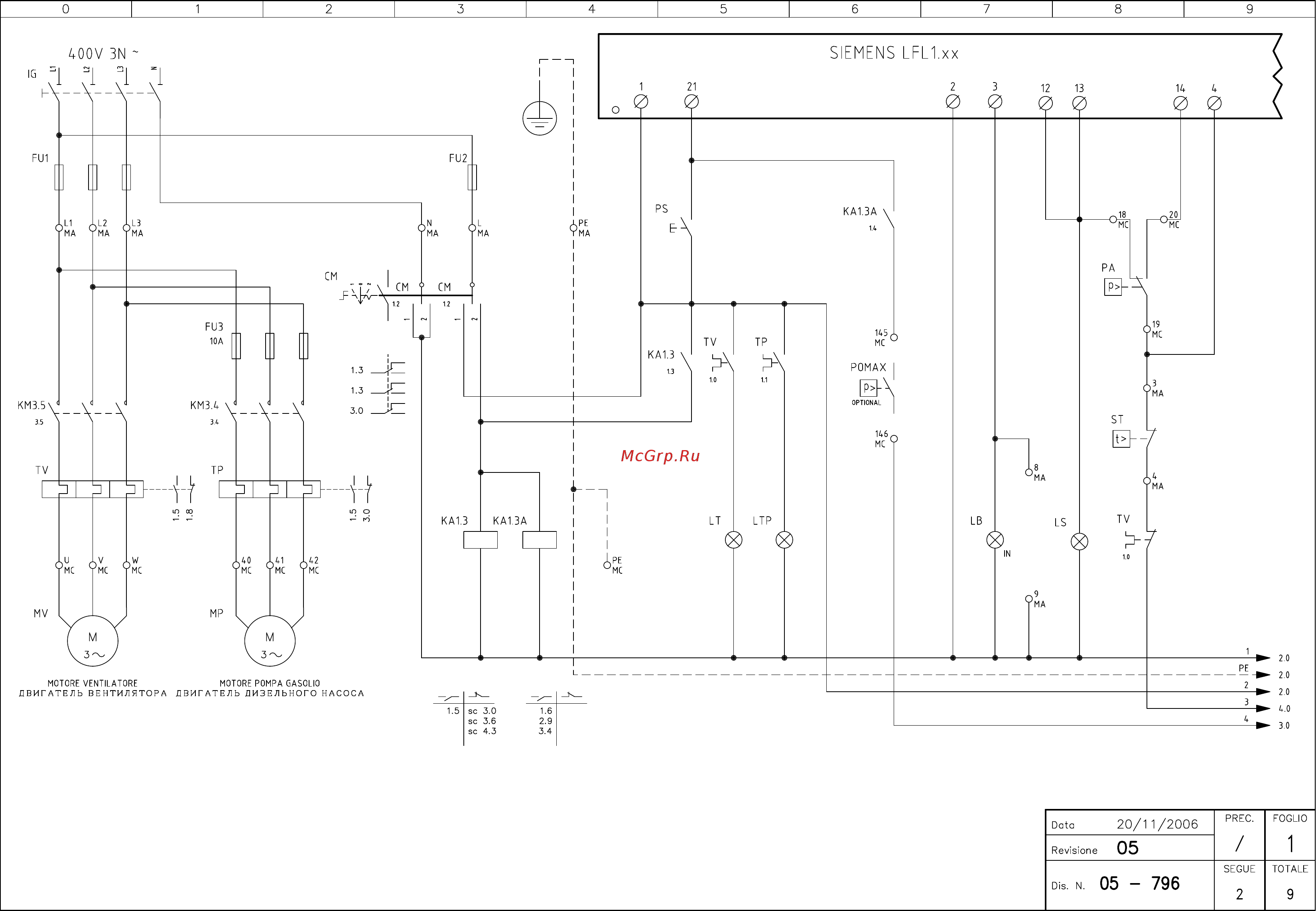 CIB Unigas Tecnopress HP72 MG.MD.S.RU.VS.1.65.ES Инструкция по эксплуатации онлайн [59/75] 363927