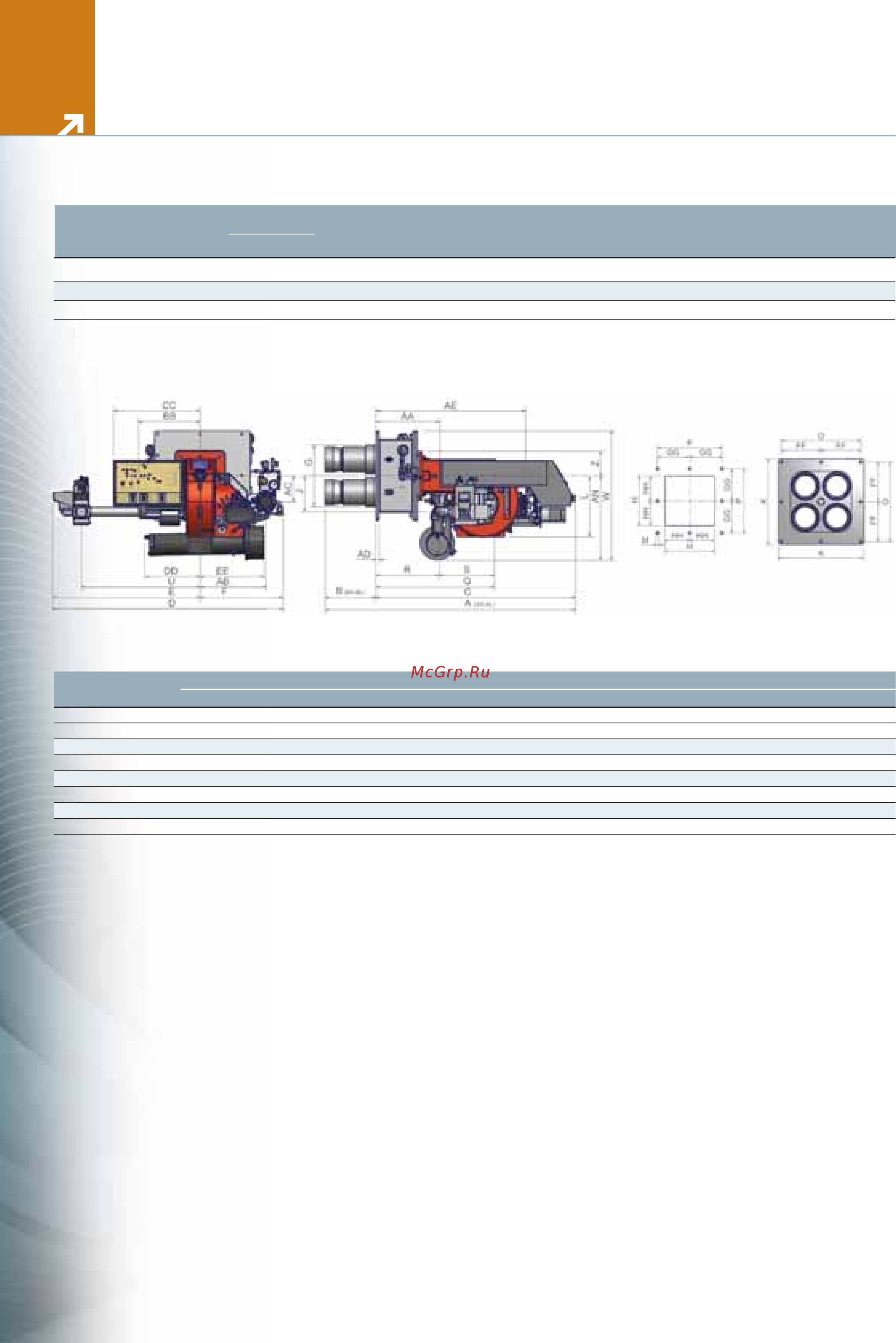 CIB Unigas Tecnopress-novanta-cinquecento KPBY520 MH.PR.S.RU.A.1.50.EC Буклет онлайн [9/13] 364343