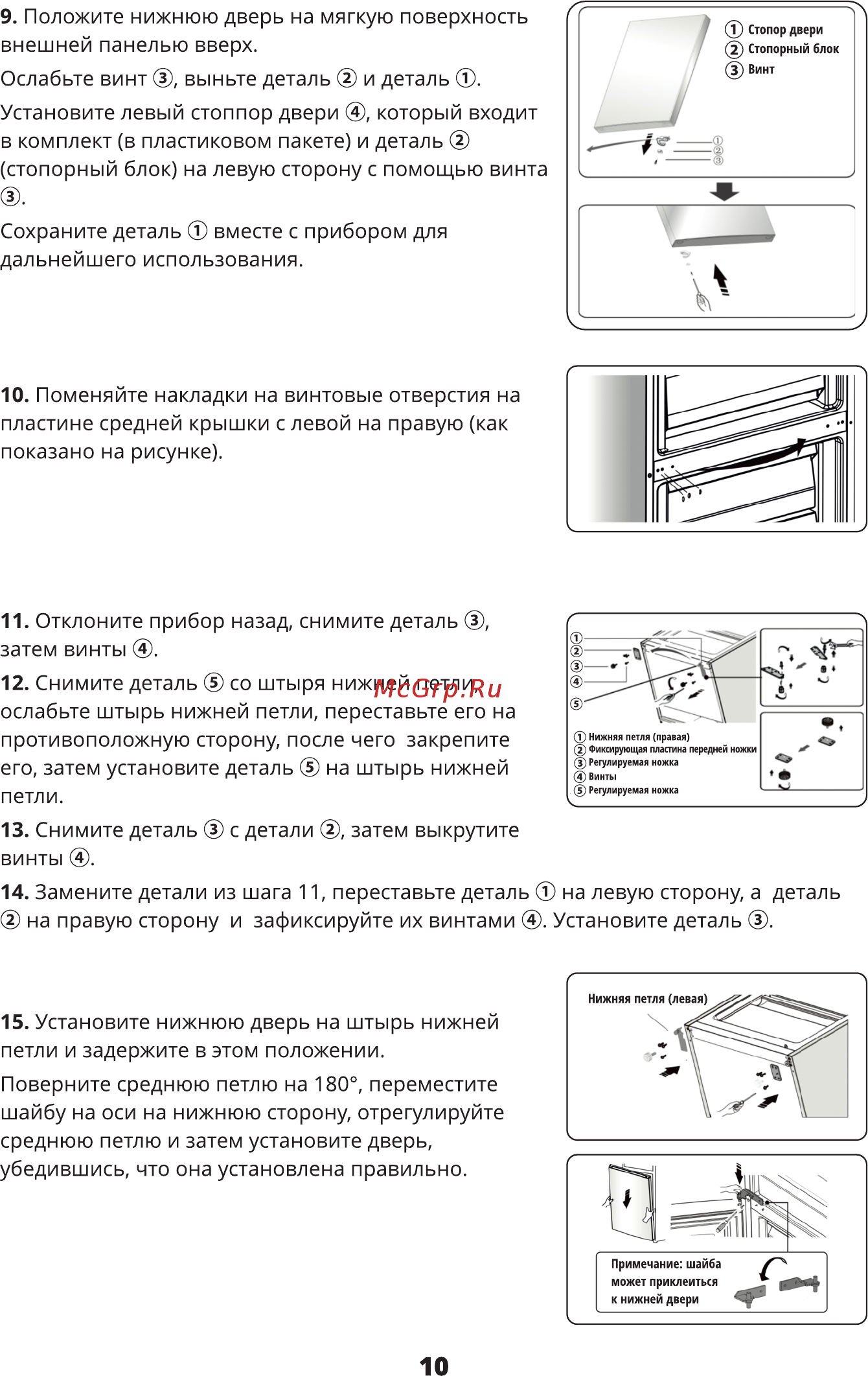 Leran CBF 315 W NF Инструкция по эксплуатации онлайн [11/28] 364177
