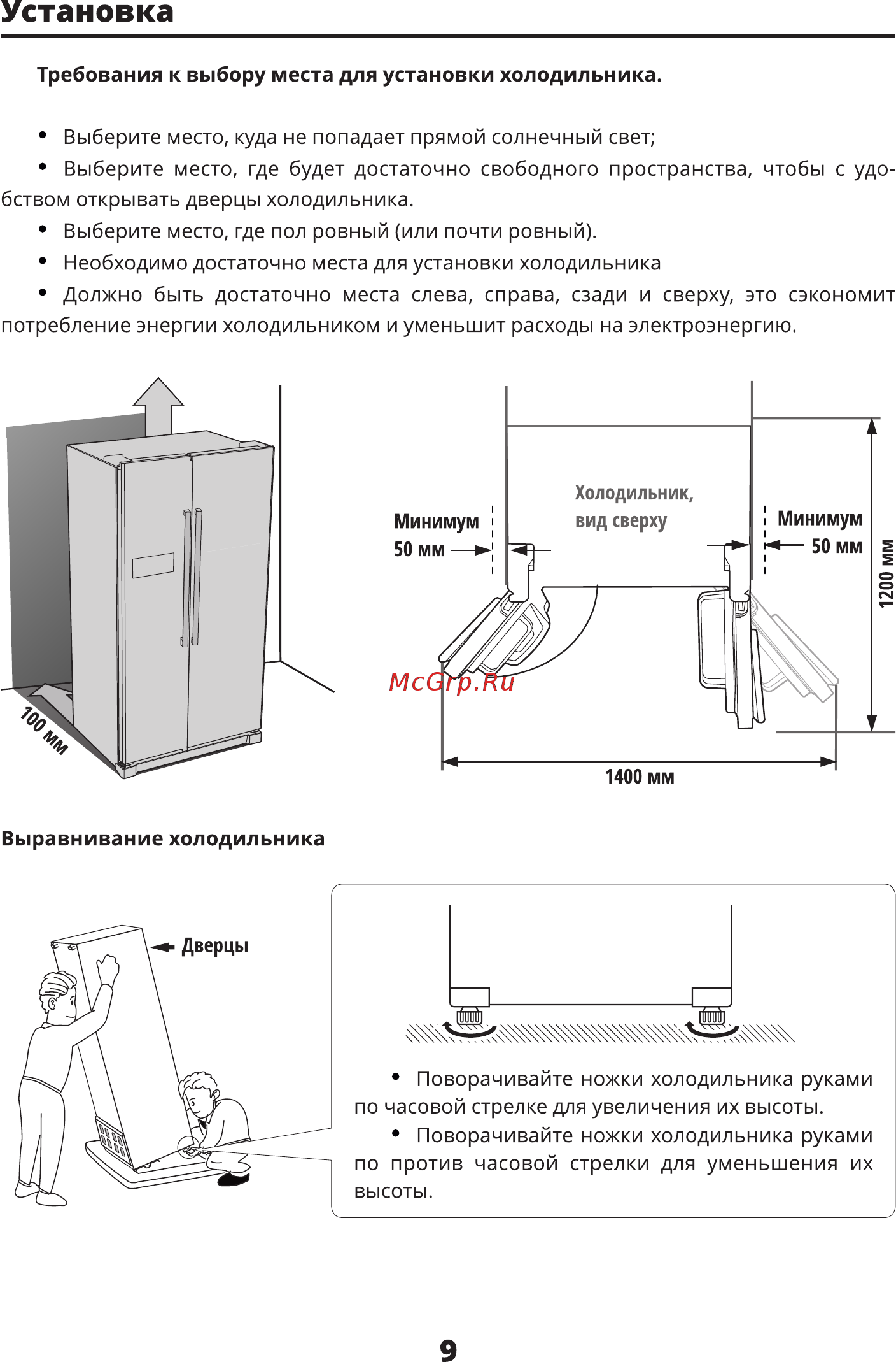 Leran SBS 505 GOLD [9/20] Установка