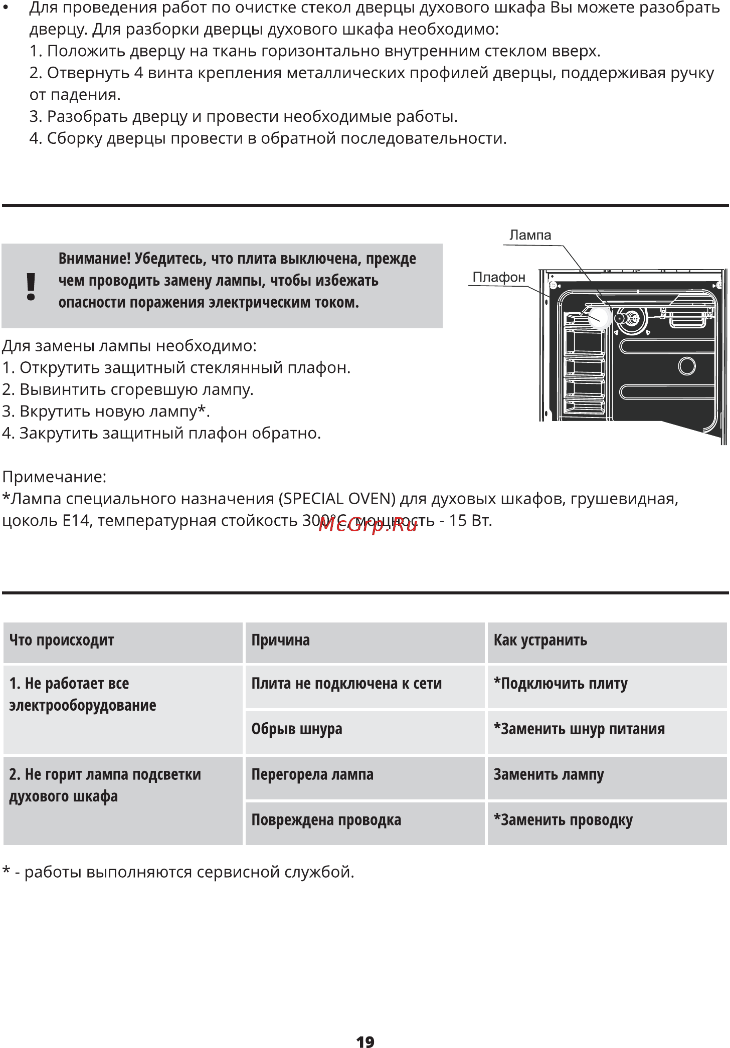 Leran EС 3407 W Инструкция по эксплуатации онлайн [19/24] 364205
