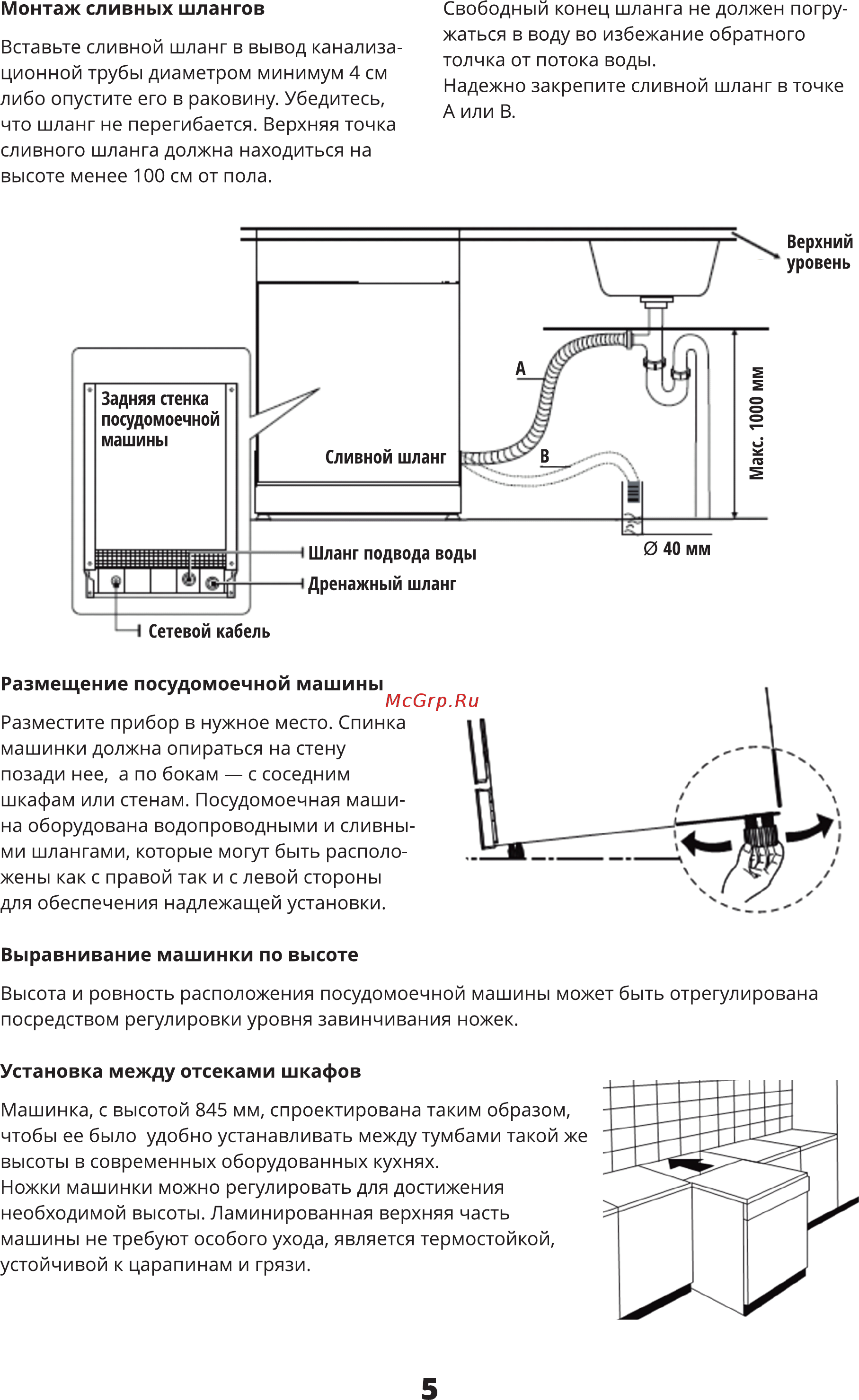 Leran FDW 64-1485 S Инструкция по эксплуатации онлайн [7/32] 364219