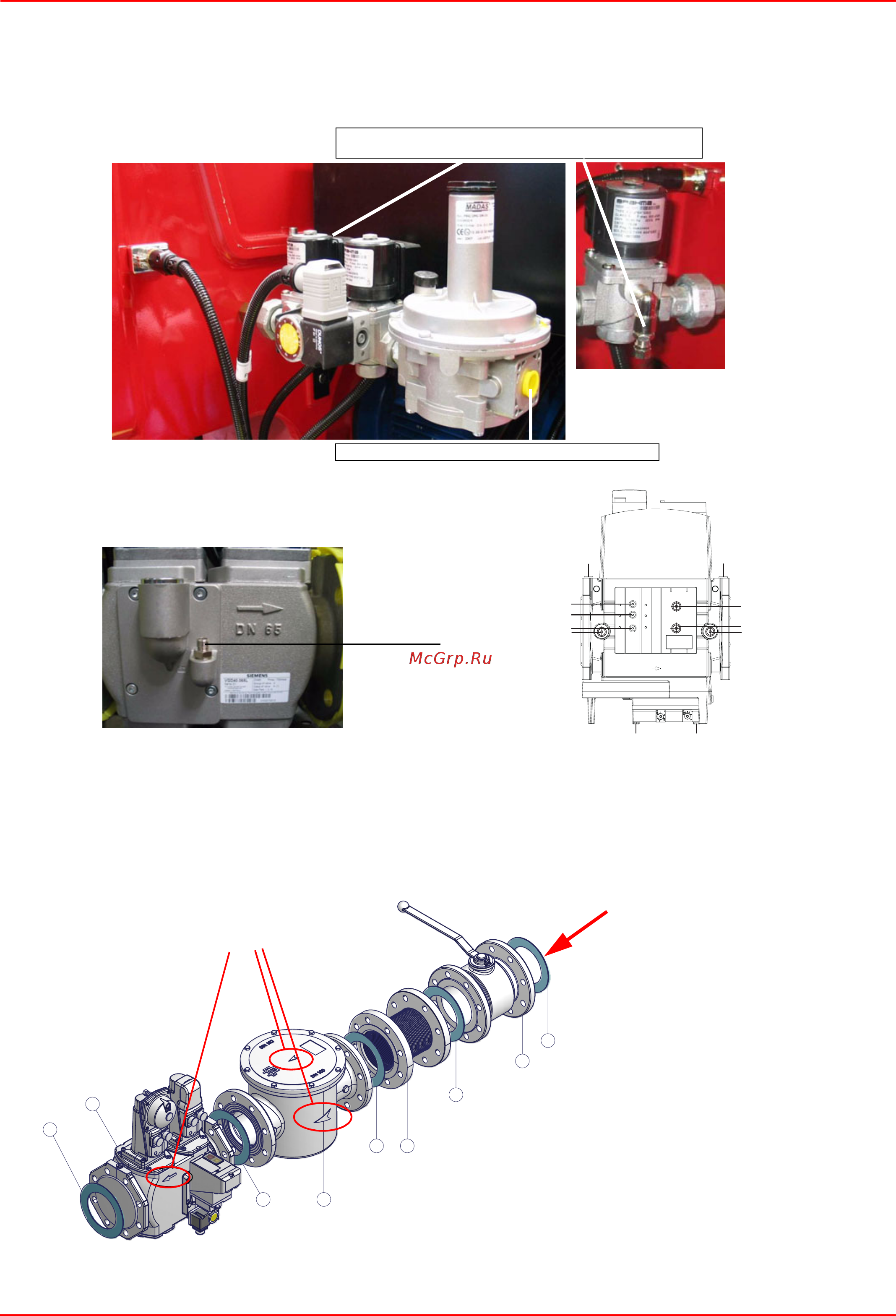 CIB Unigas HTPW1800 [15/52] Сборка основной газовой рампы