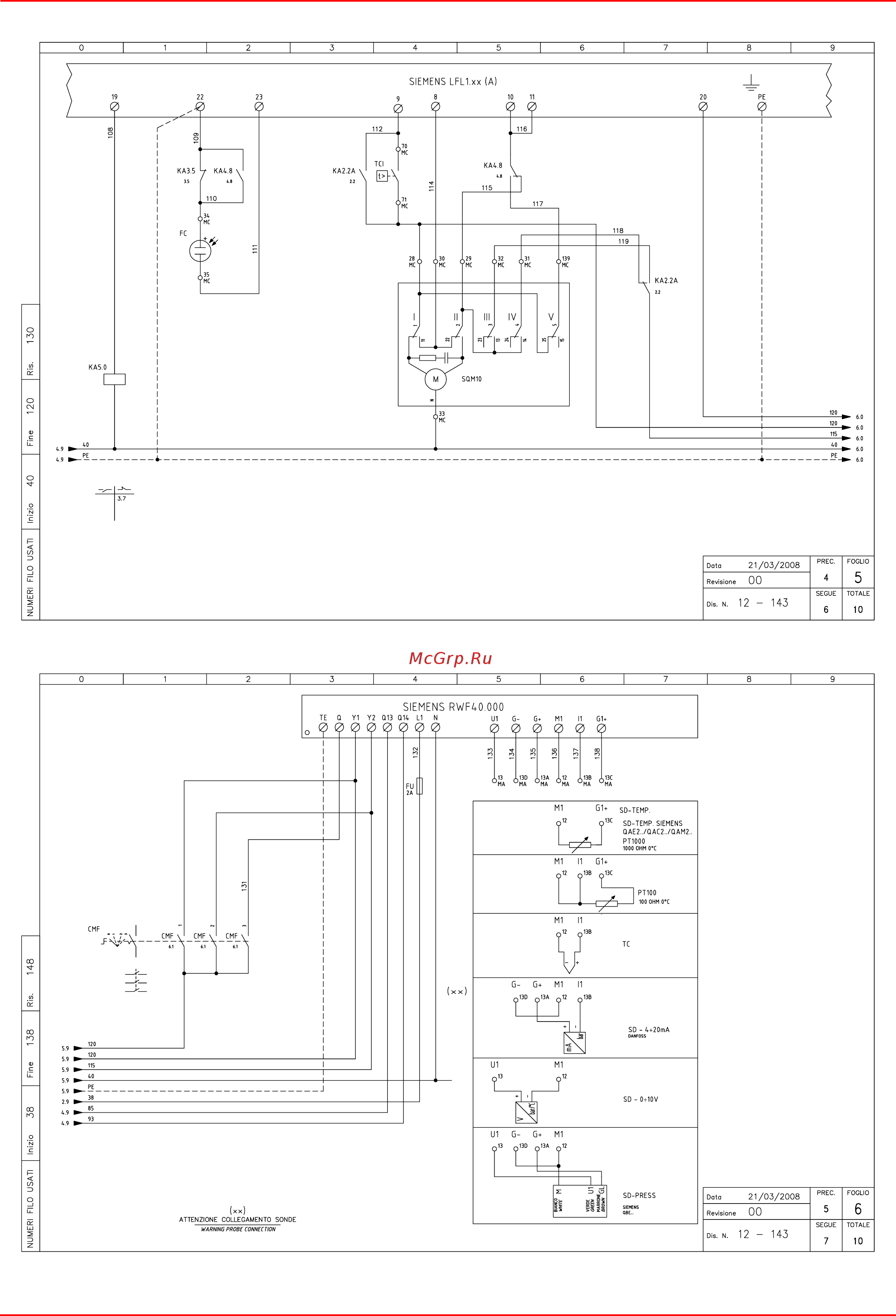 CIB Unigas КTPW 1800 Инструкция по эксплуатации онлайн [47/60] 364363