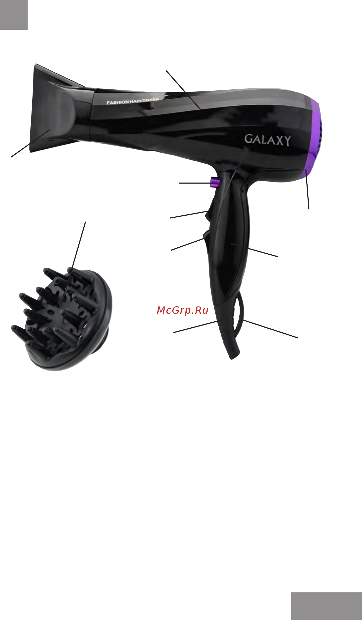 Galaxy GL4332 [5/17] Описание электроприбора