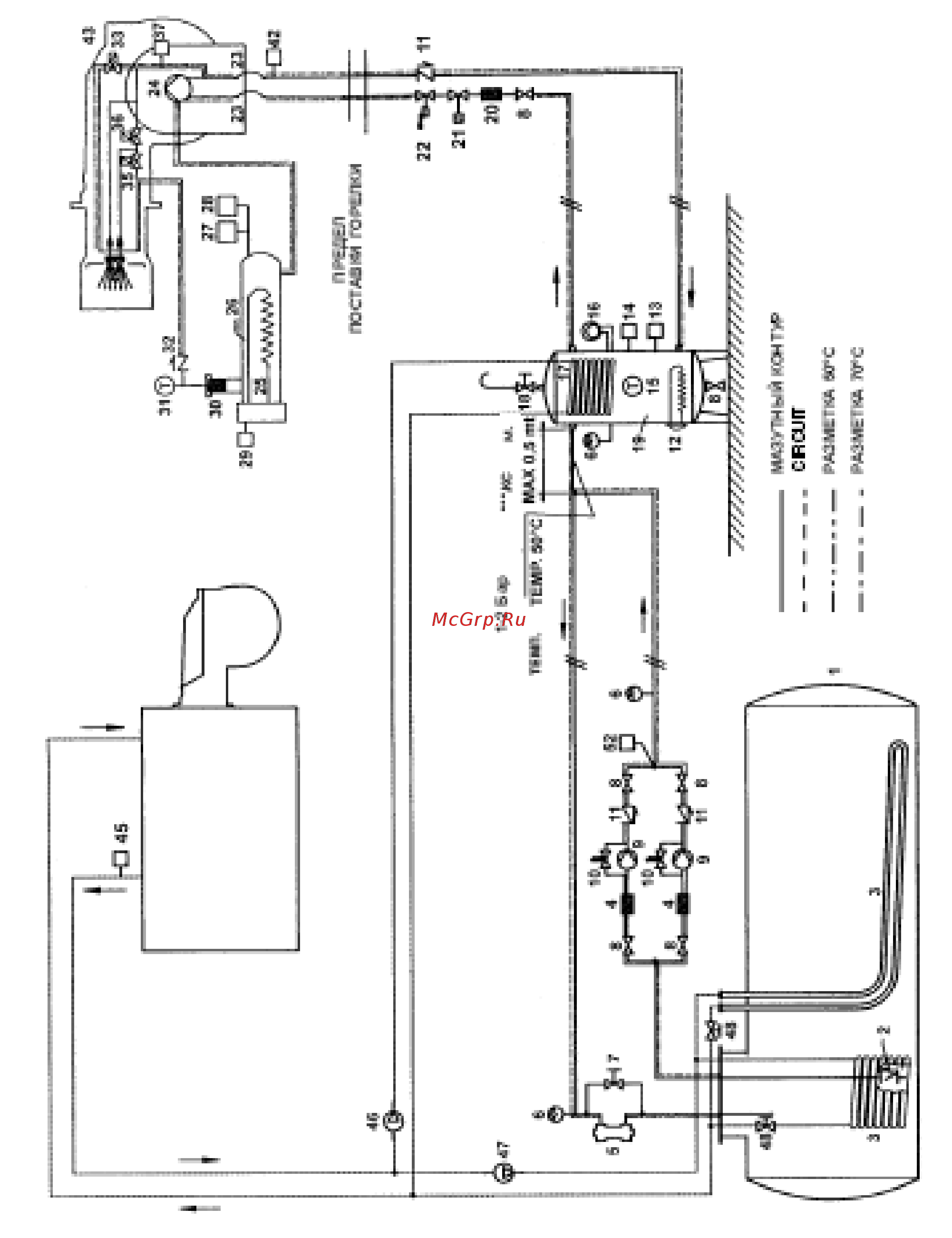 CIB Unigas Tecnopress PN30 D-.AB.L.RU.A [10/55] Гидравлические схемы