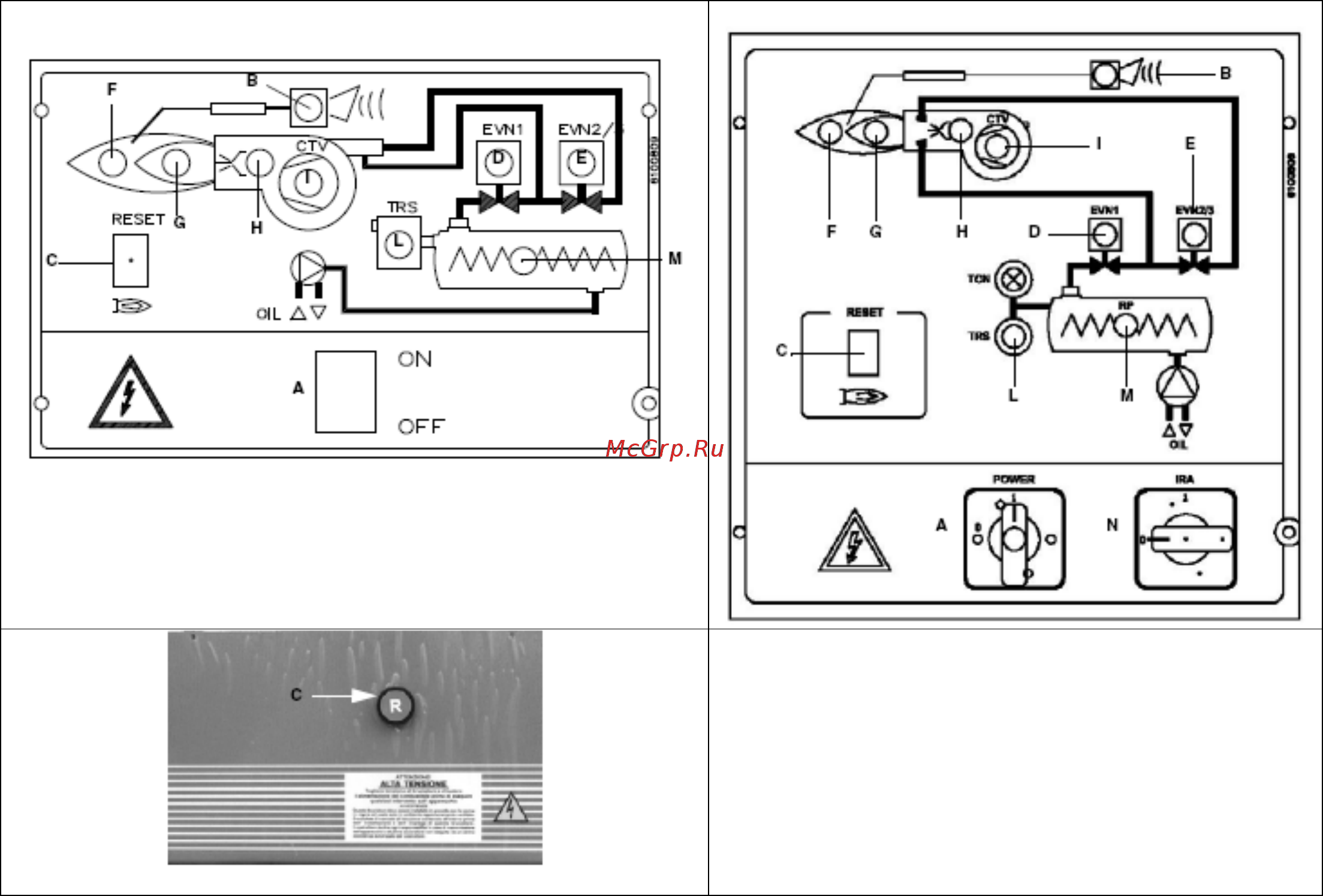 CIB Unigas Tecnopress PN70 N-.PR.L.RU.A Инструкция по эксплуатации онлайн [23/55] 364787