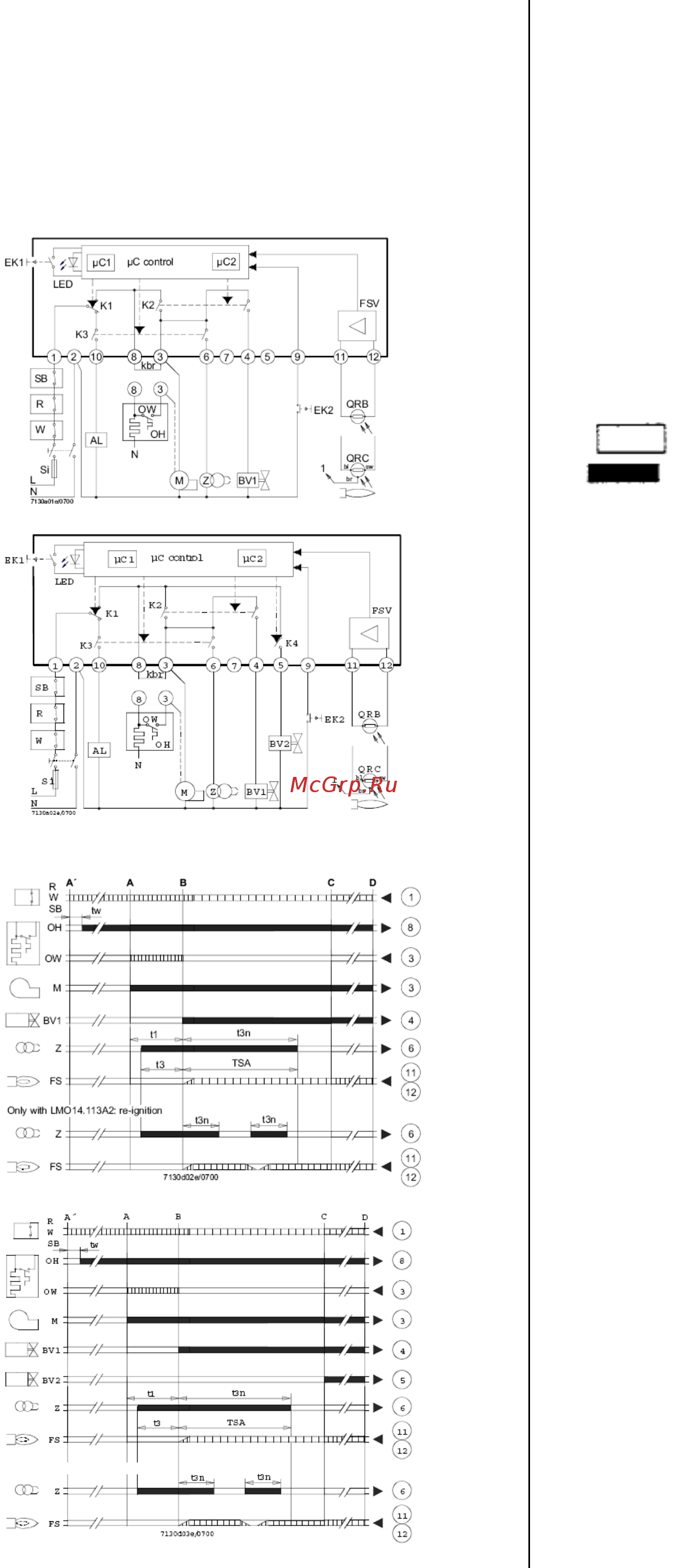 CIB Unigas Tecnopress PN70 N-.PR.L.RU.A Инструкция по эксплуатации онлайн [32/55] 364787