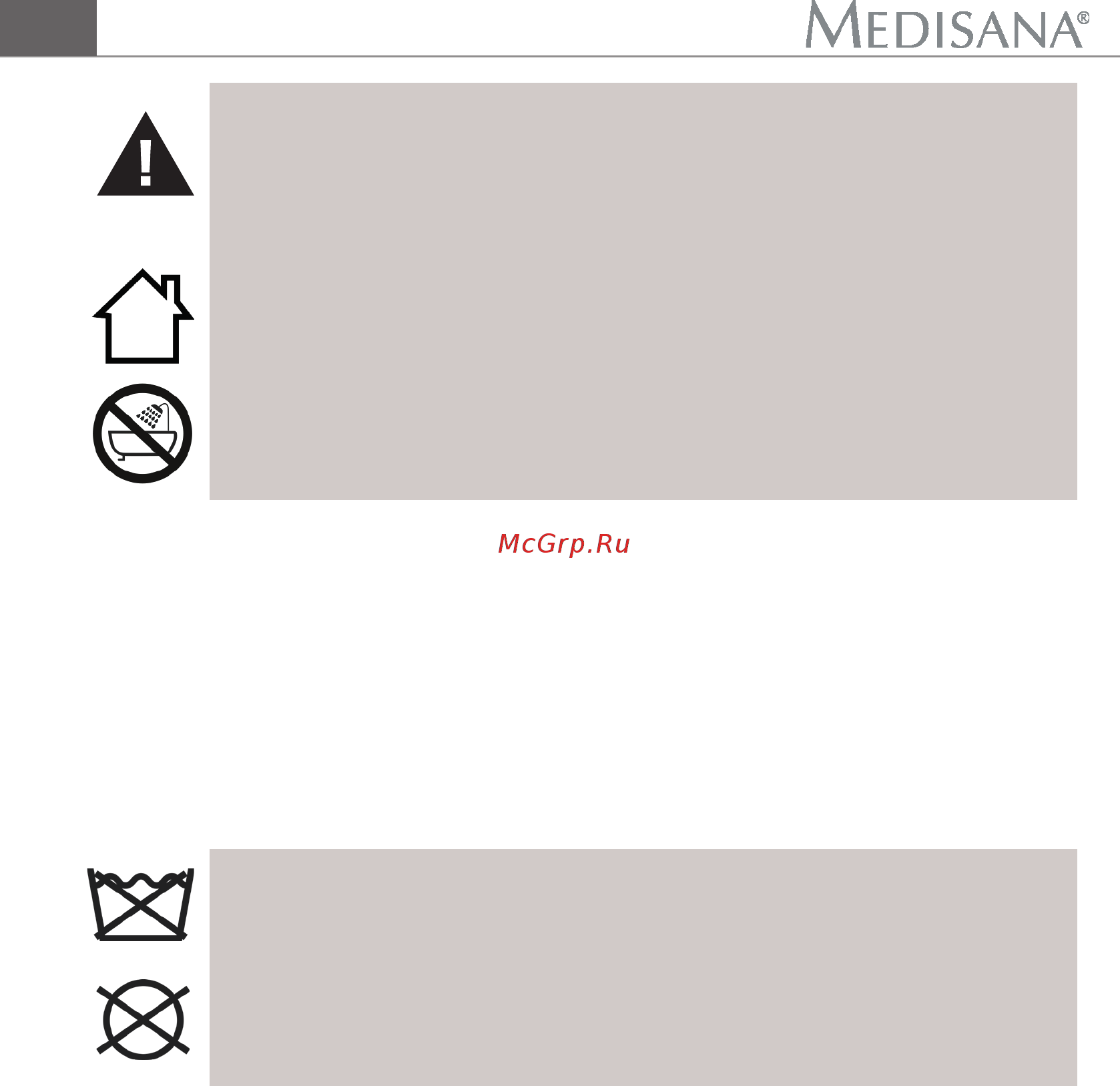 Medisana MC 815 [10/58] Neperte