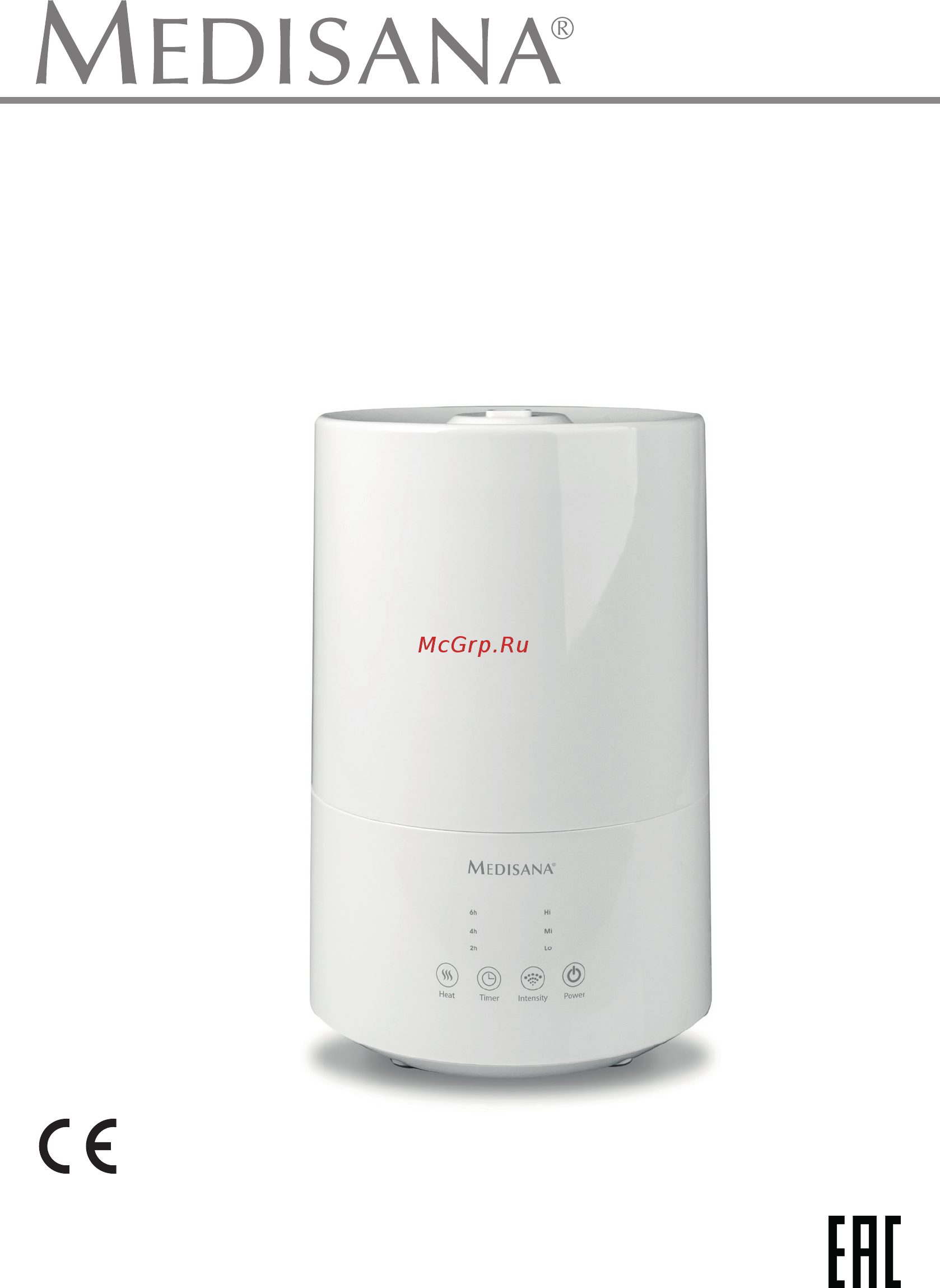 Medisana AH 661 Инструкция по эксплуатации онлайн