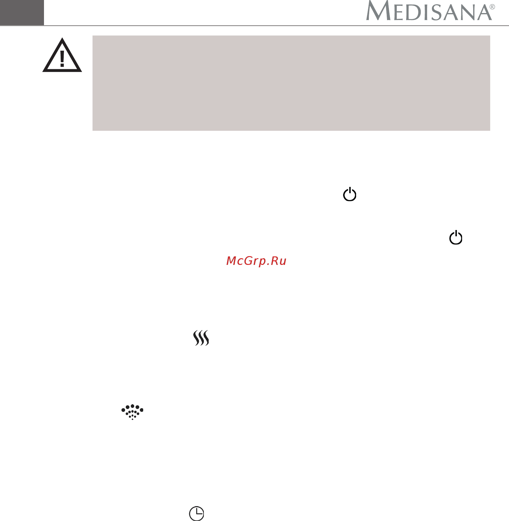 Medisana AH 661 [22/60] Használat