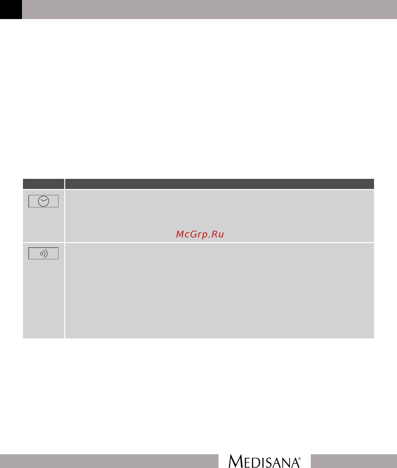 Medisana AD 620 [8/12] Информация об использовании