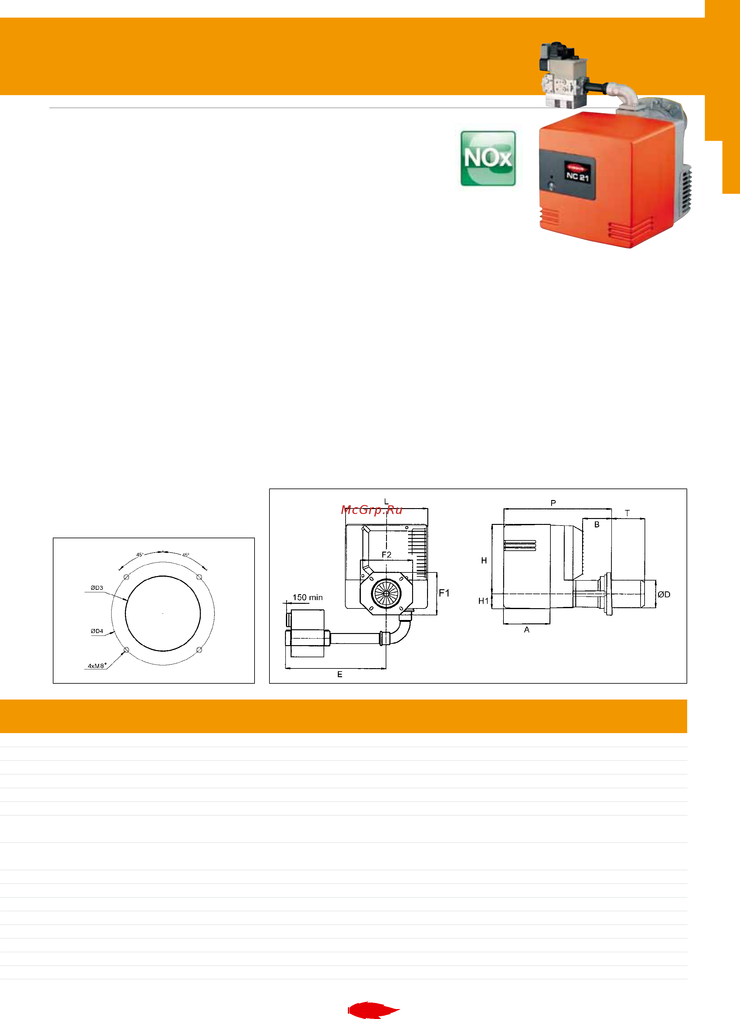 Cuenod NC 6 GX 107/8 [17/56] Стандартные комплектующие