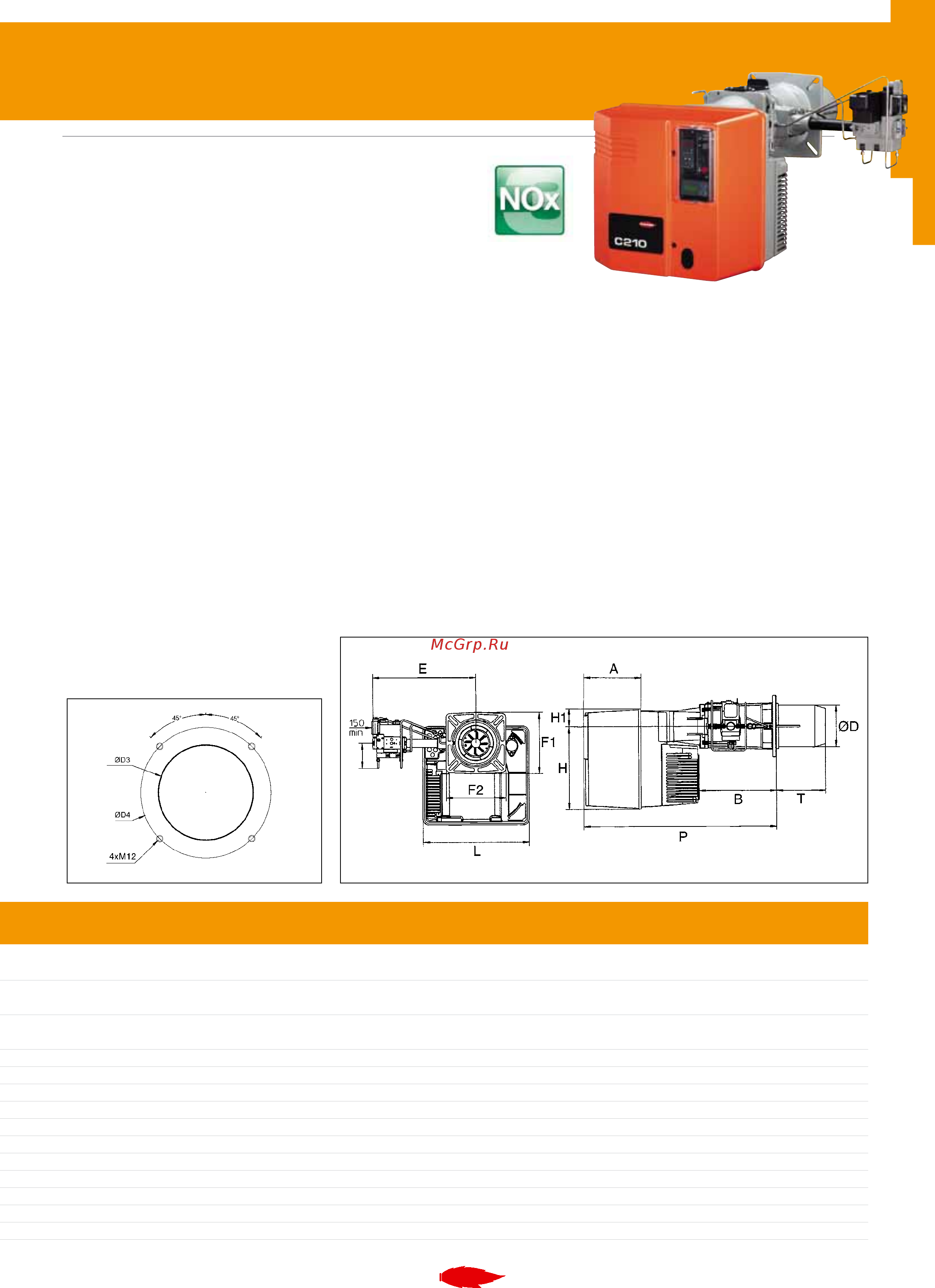 Cuenod NC 6 GX 107/8 [25/56] Мощностью 260 2100 квт