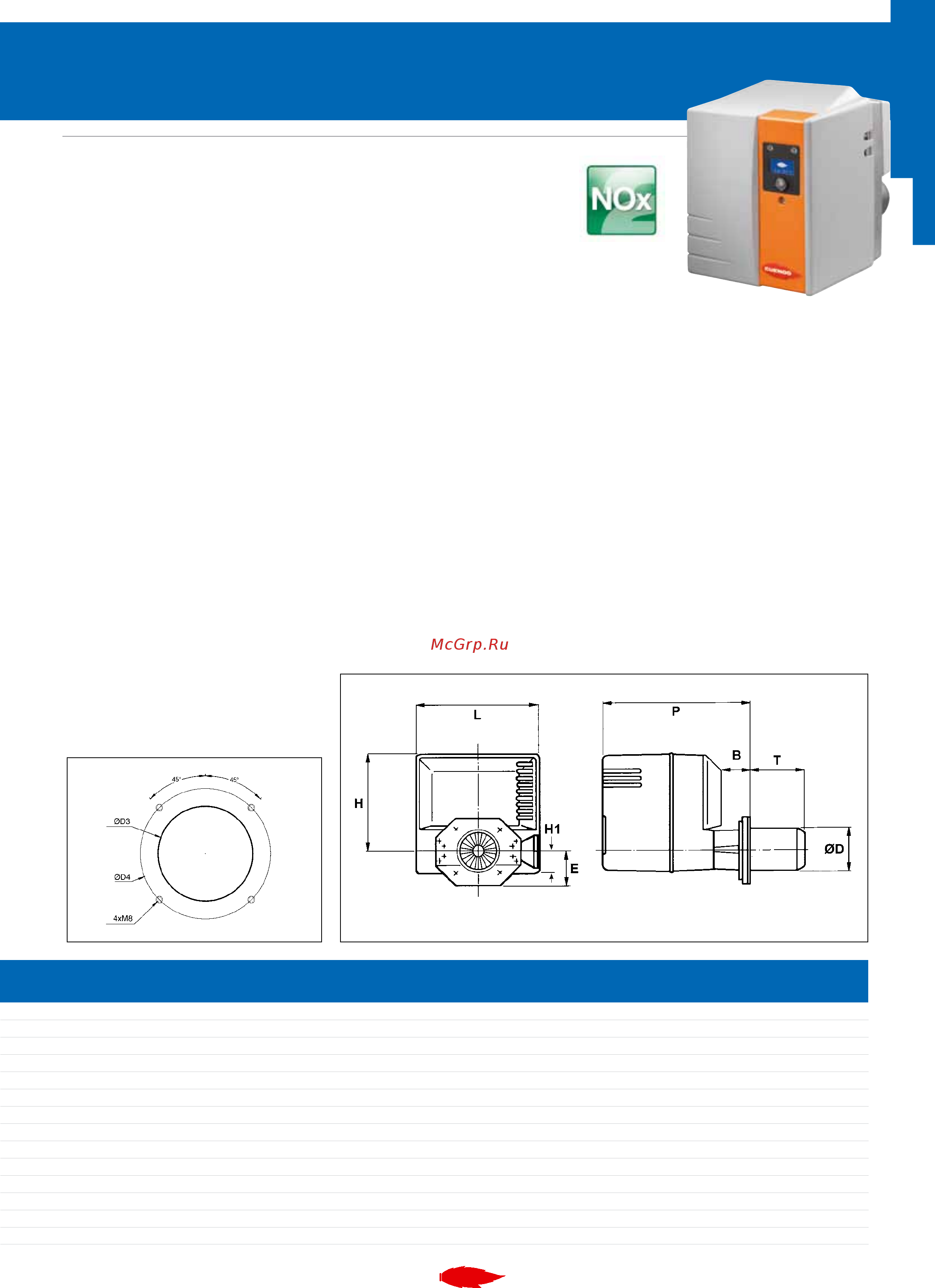 Cuenod C 75 GX 507/8 T2 [31/56] Дизельные горелки