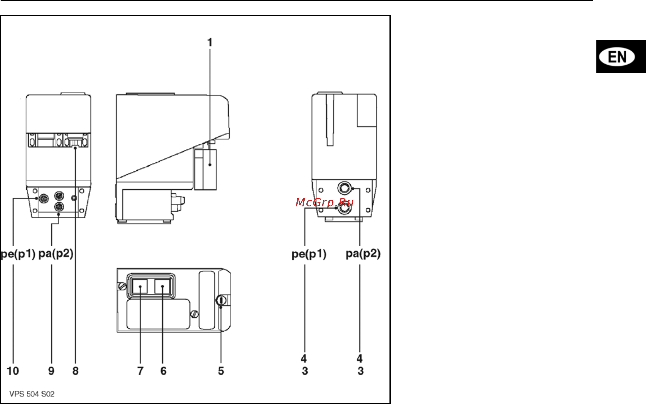 Cuenod C 285 GX 507/8 T1 [13/56] Description of adjustments gas valve leakage controller