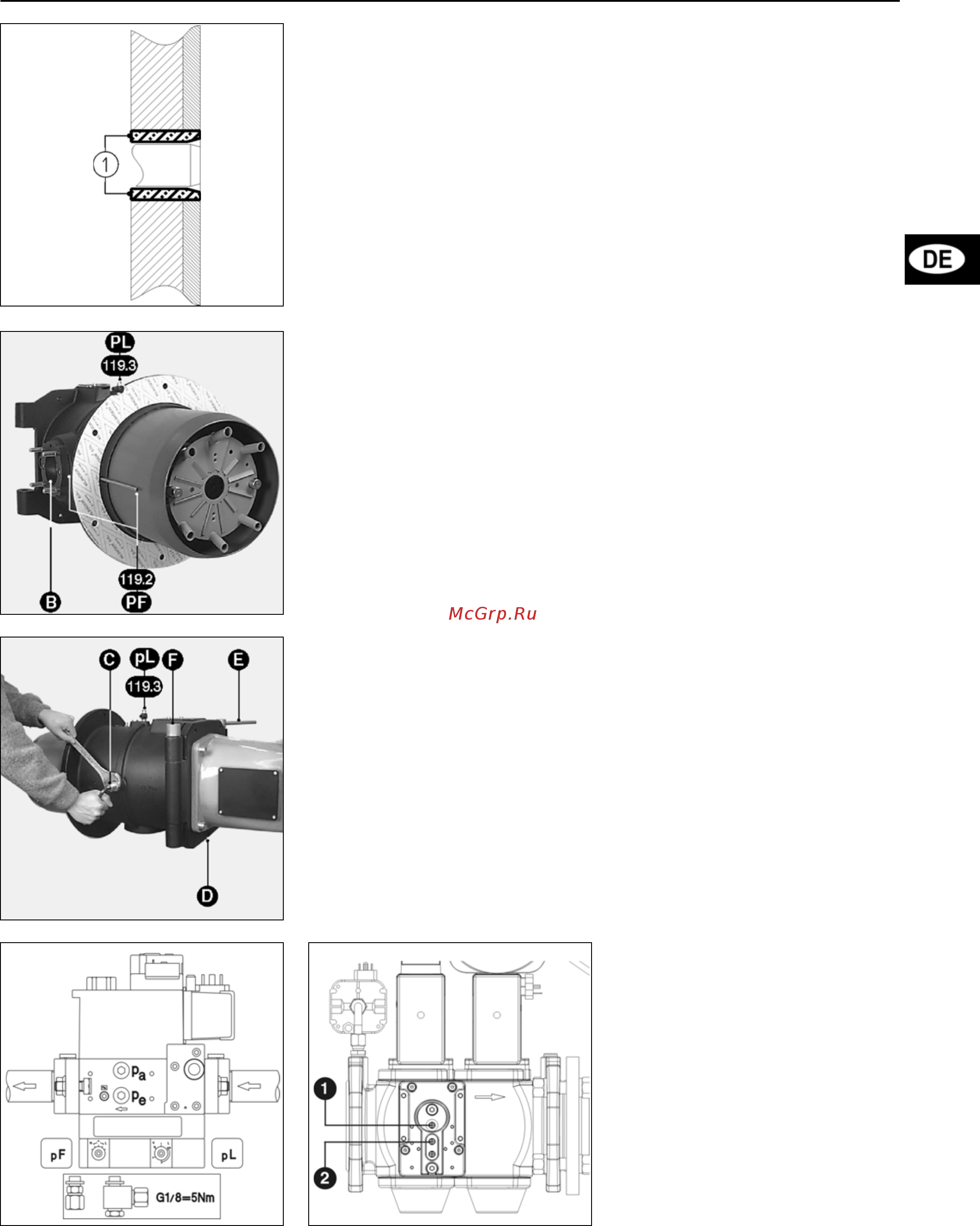 Cuenod C 285 GX 507/8 T1 [23/56] Installation