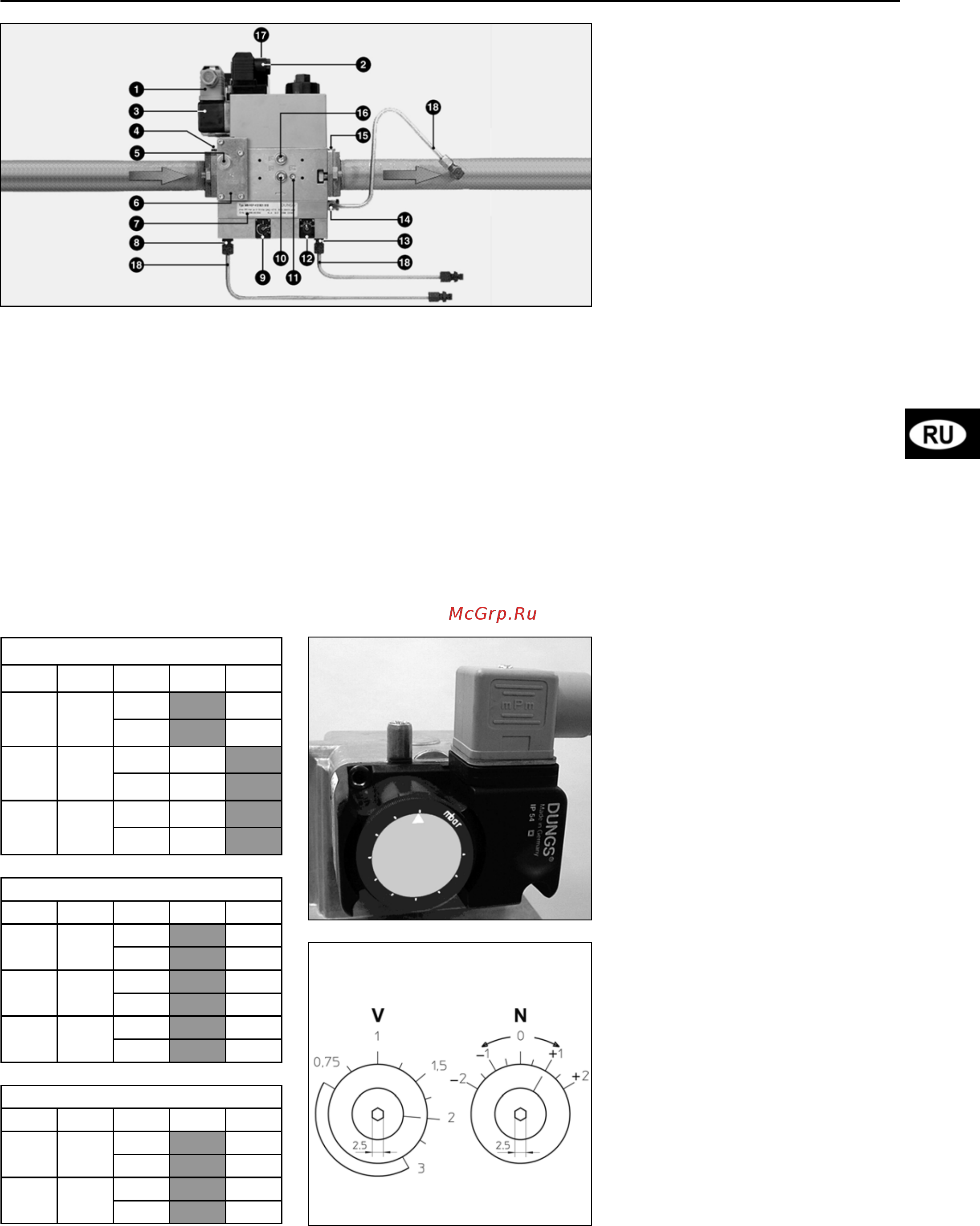 Cuenod C 285 GX 507/8 T1 [47/56] Горелка с 285 gx 507 8