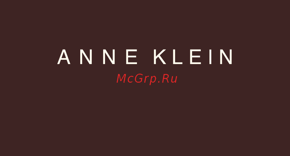 Anne Klein 3198LGRG Инструкция по эксплуатации онлайн