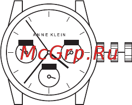 Anne Klein 1170MPGB [9/30] Вни ман ие