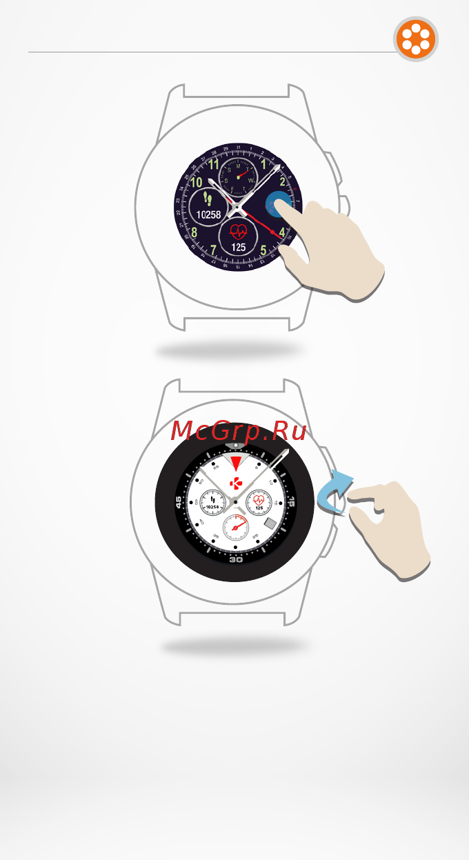 MyKronoz ZeTime Regular Elite Black Metal Link [31/44] Н а с т р о й т е с в о и ч а с ы