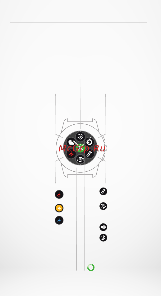 MyKronoz ZeTime Regular Elite Black Metal Link [7/44] Найти мой телефон