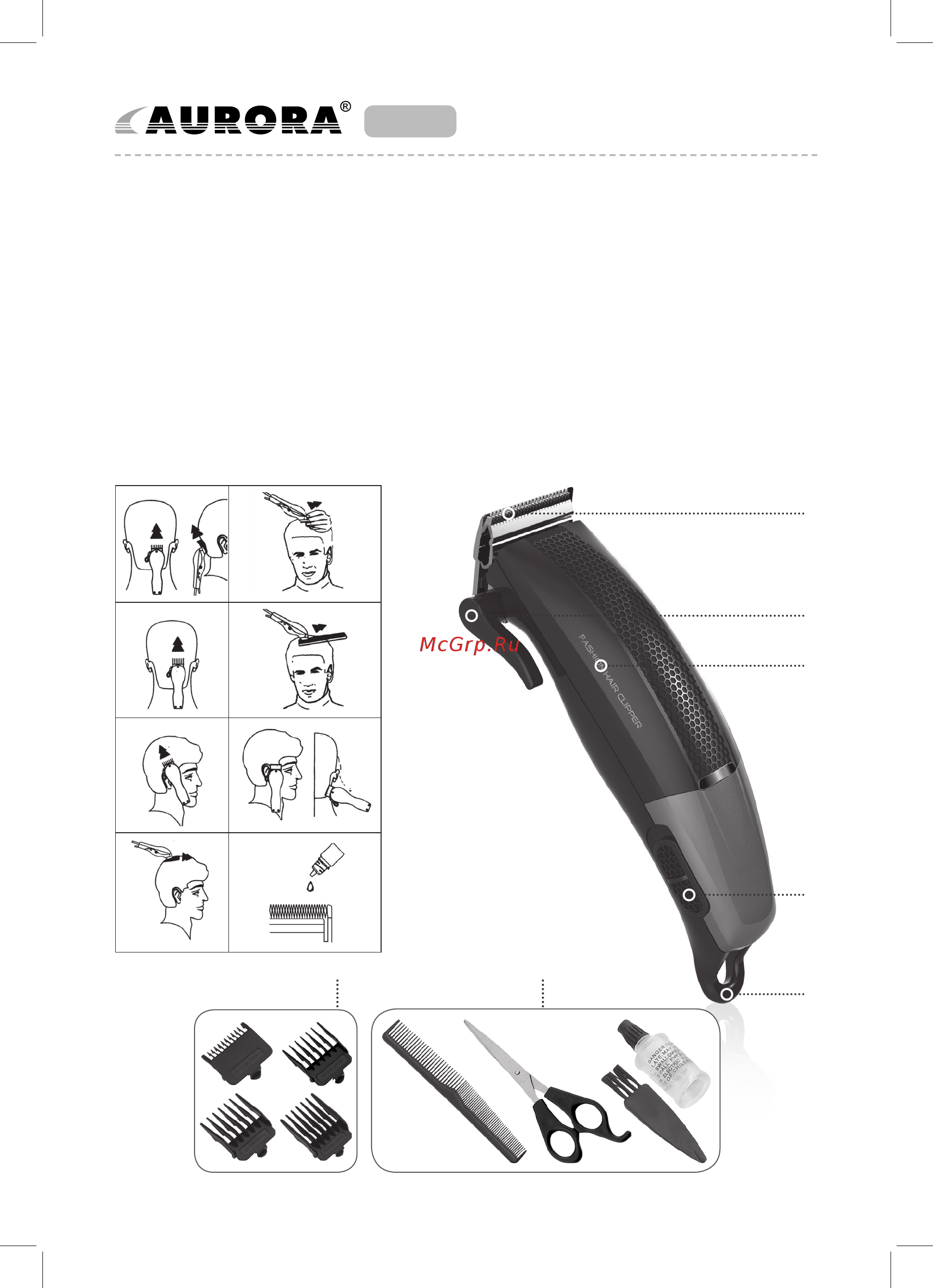 Aurora AU 3290 [2/12] Components identification