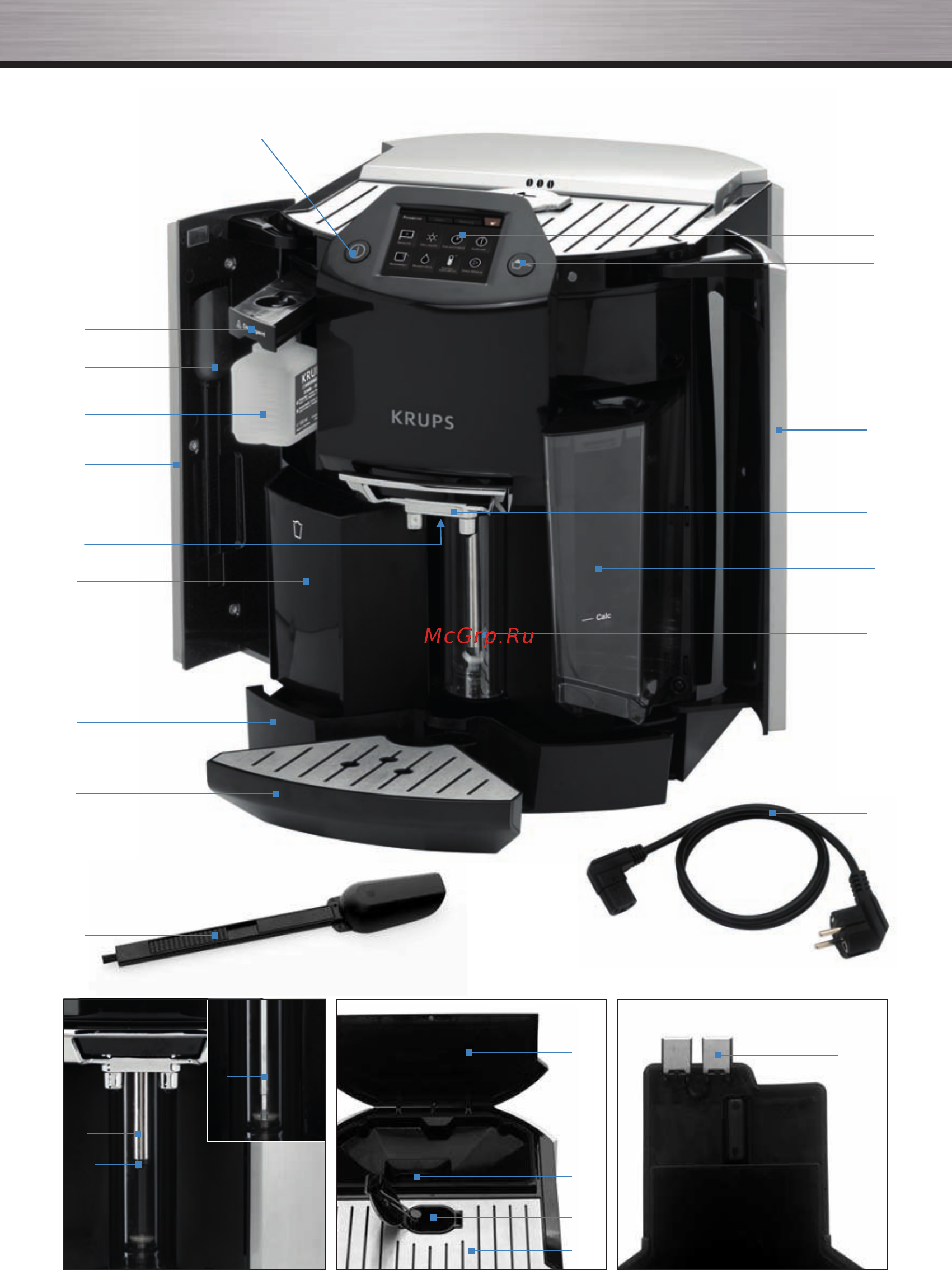 Krups BARISTA EA9010 Руководство пользователя онлайн [2/250] 365329