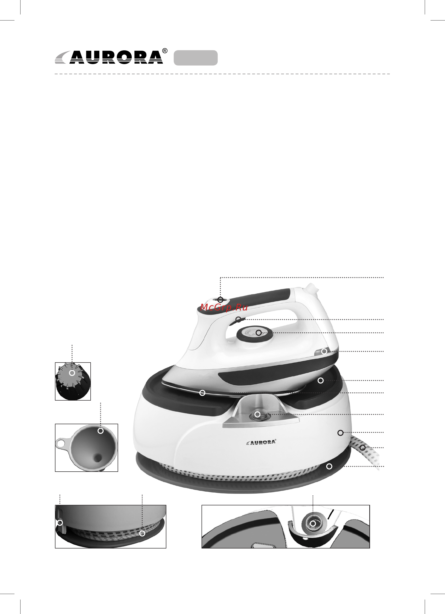 Aurora AU 3029 [2/12] Components identification