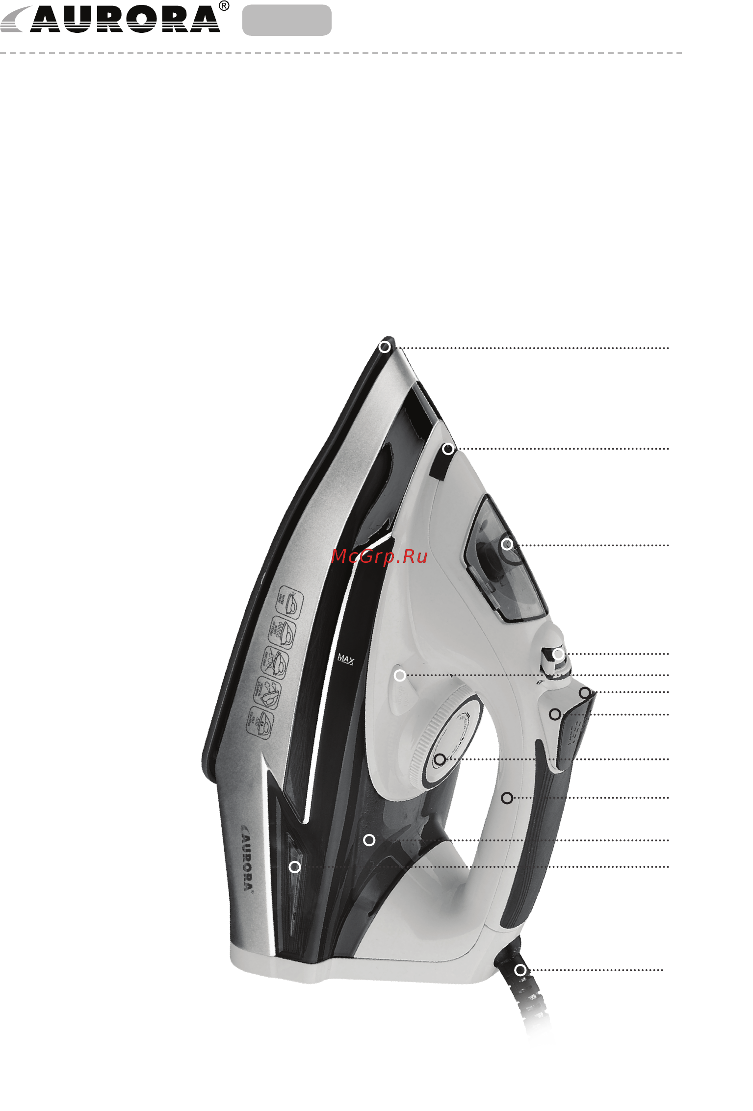 Aurora AU 3156 [2/12] Components identification