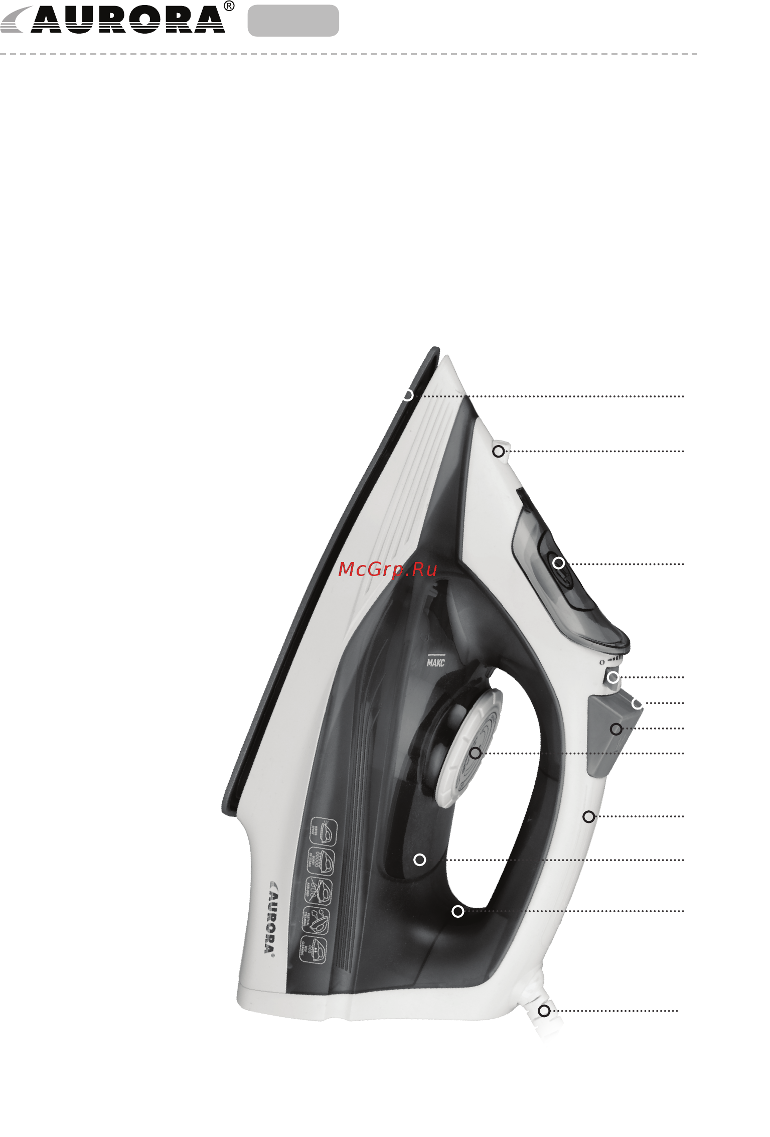 Aurora AU 3154 [2/12] Components identification