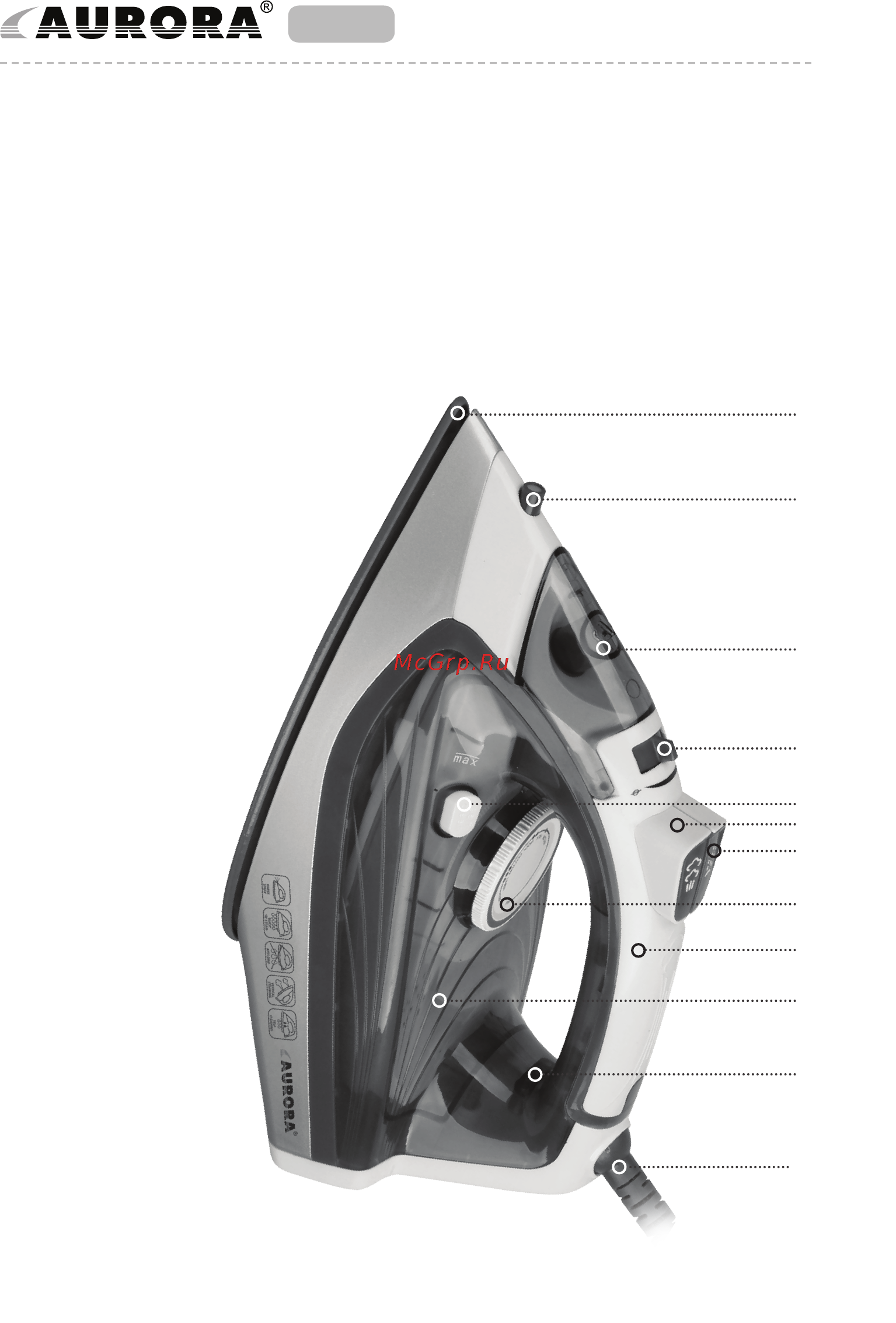 Aurora AU 3155 [2/12] Components identification