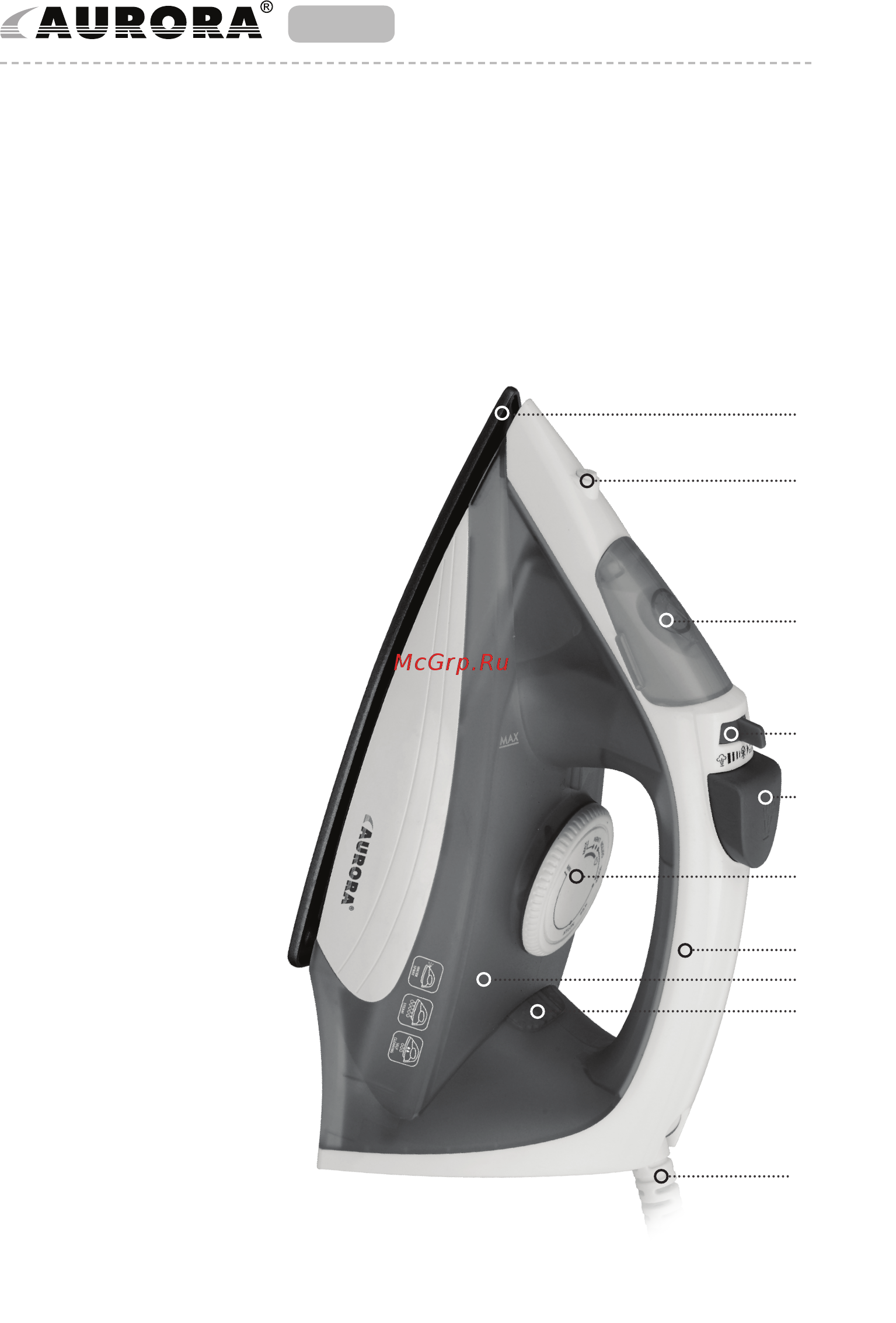 Aurora AU 3158 [2/12] Components identification