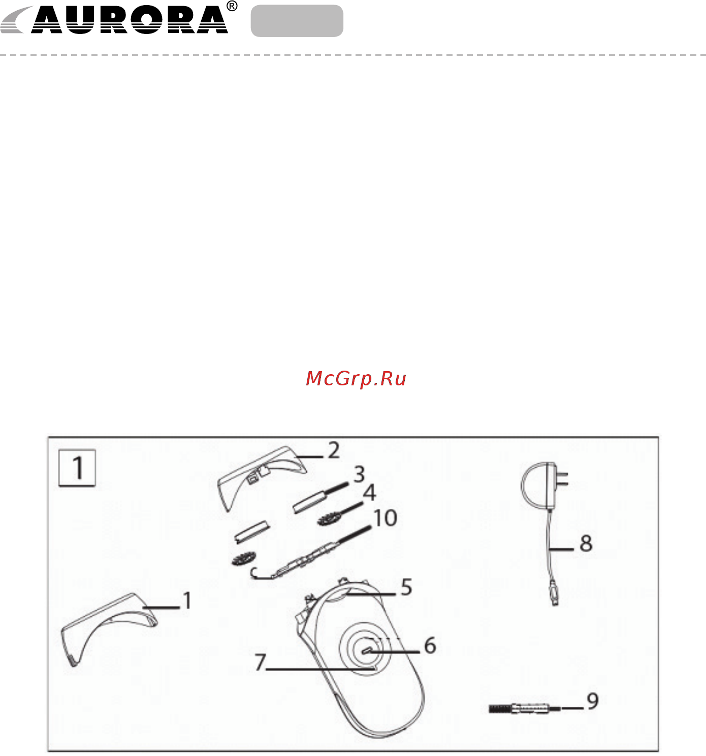 Aurora AU 458 [2/9] Components identification