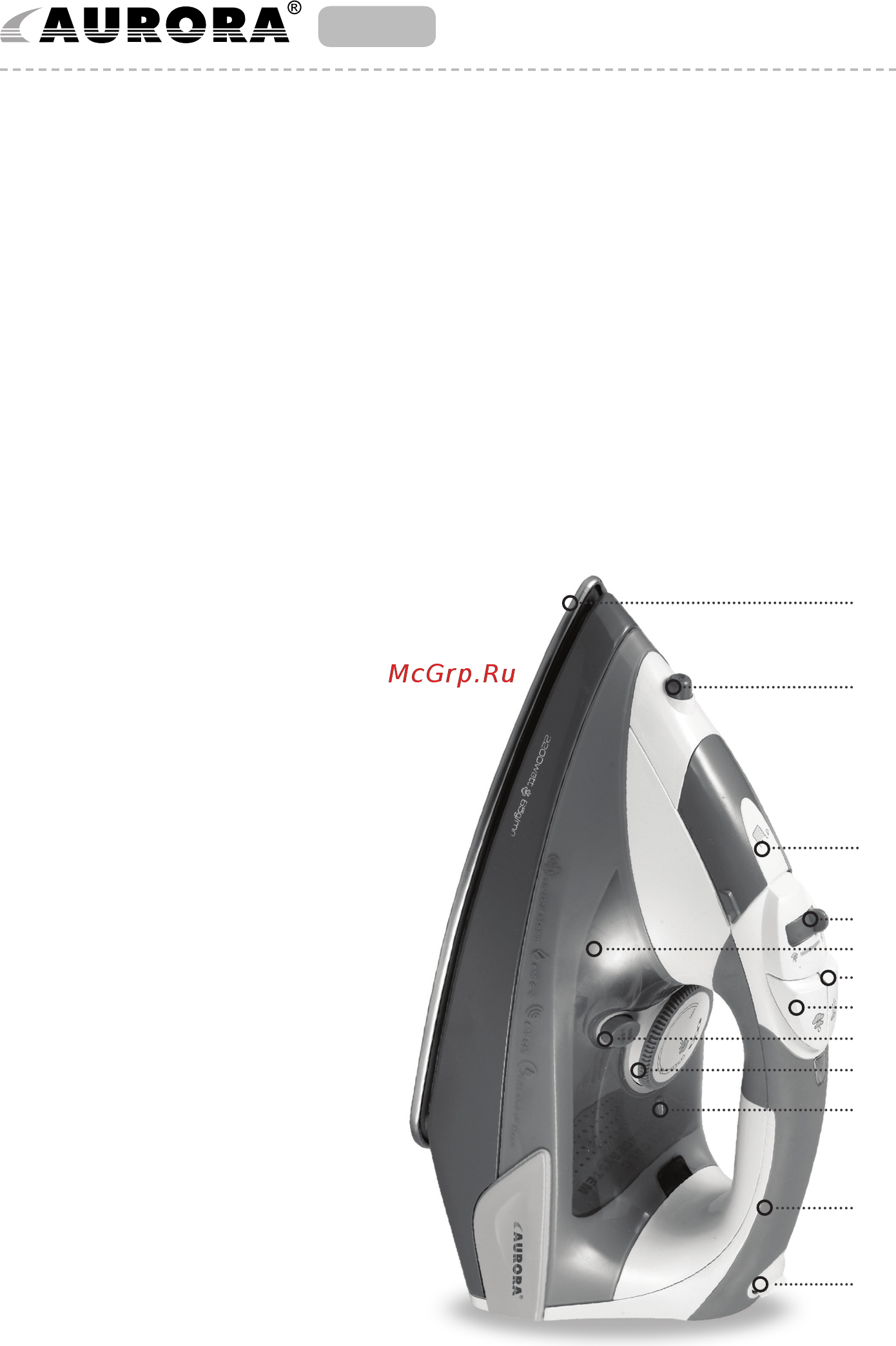 Aurora AU 3023 [2/12] Components identification