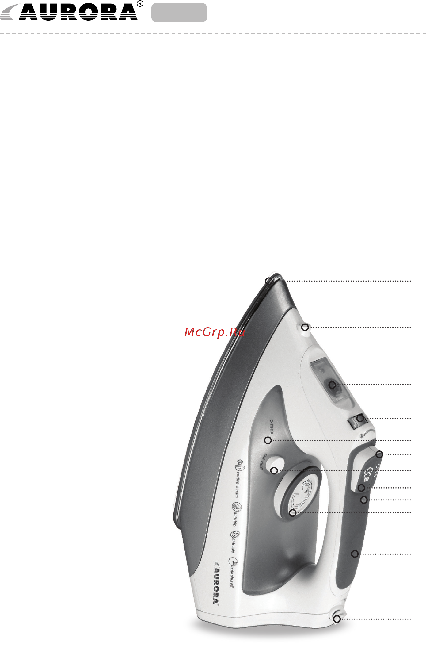 Aurora AU 3027 [2/12] Components identification
