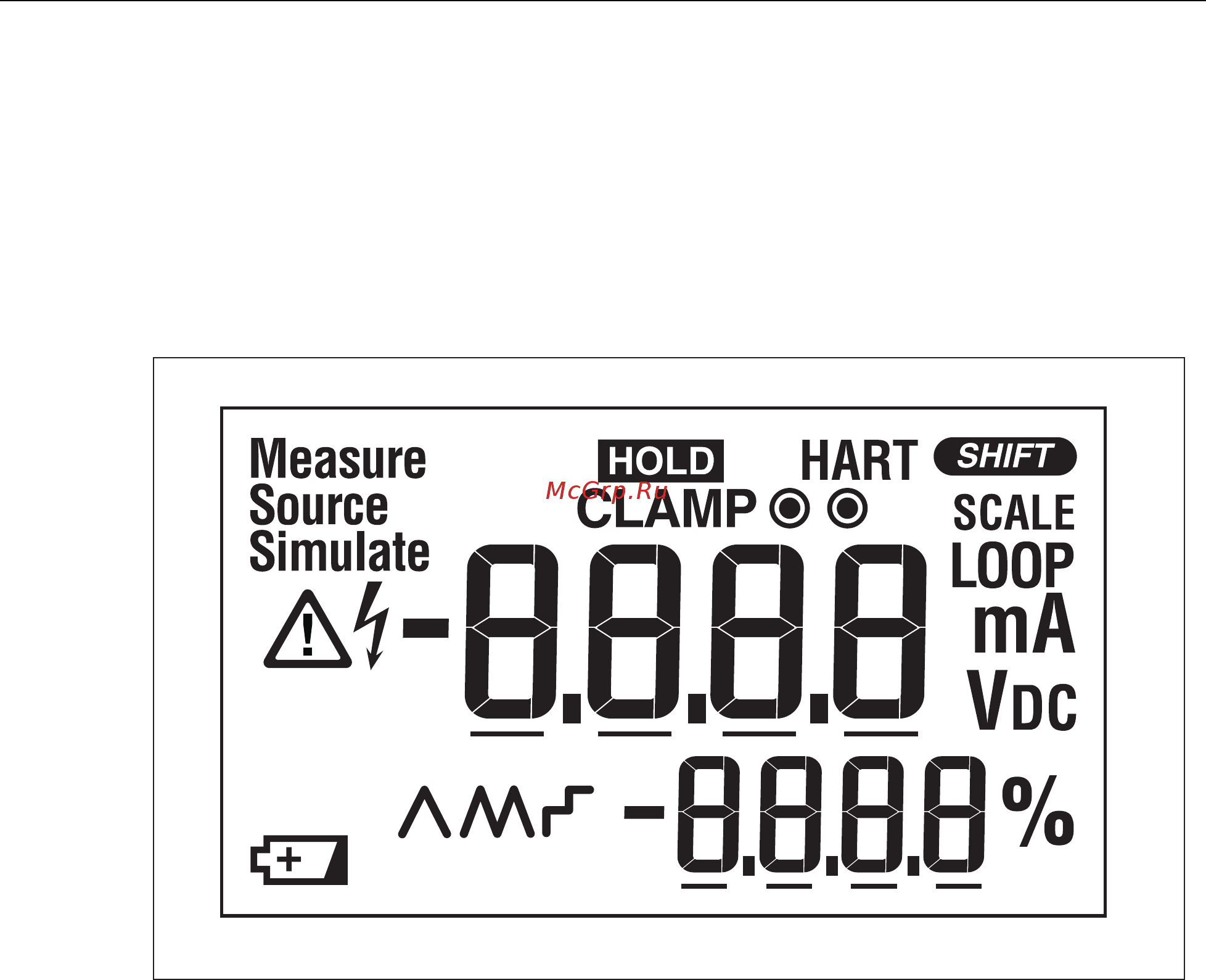 Fluke 773 [18/26] Xw warning