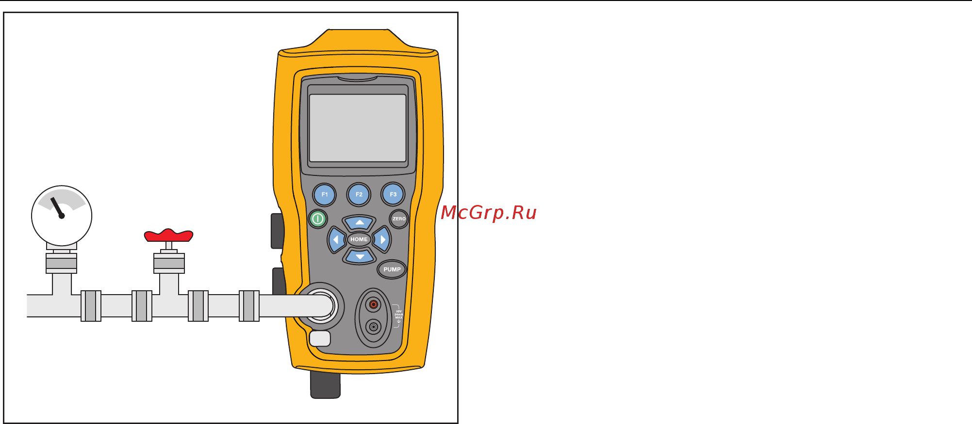 Fluke 719PRO [29/80] Pressure calibrator начальная настройка и создание первоначального давления