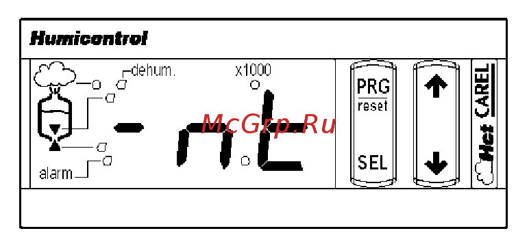 Carel gaSteam UG090HD001 [31/63] Изменение уставки
