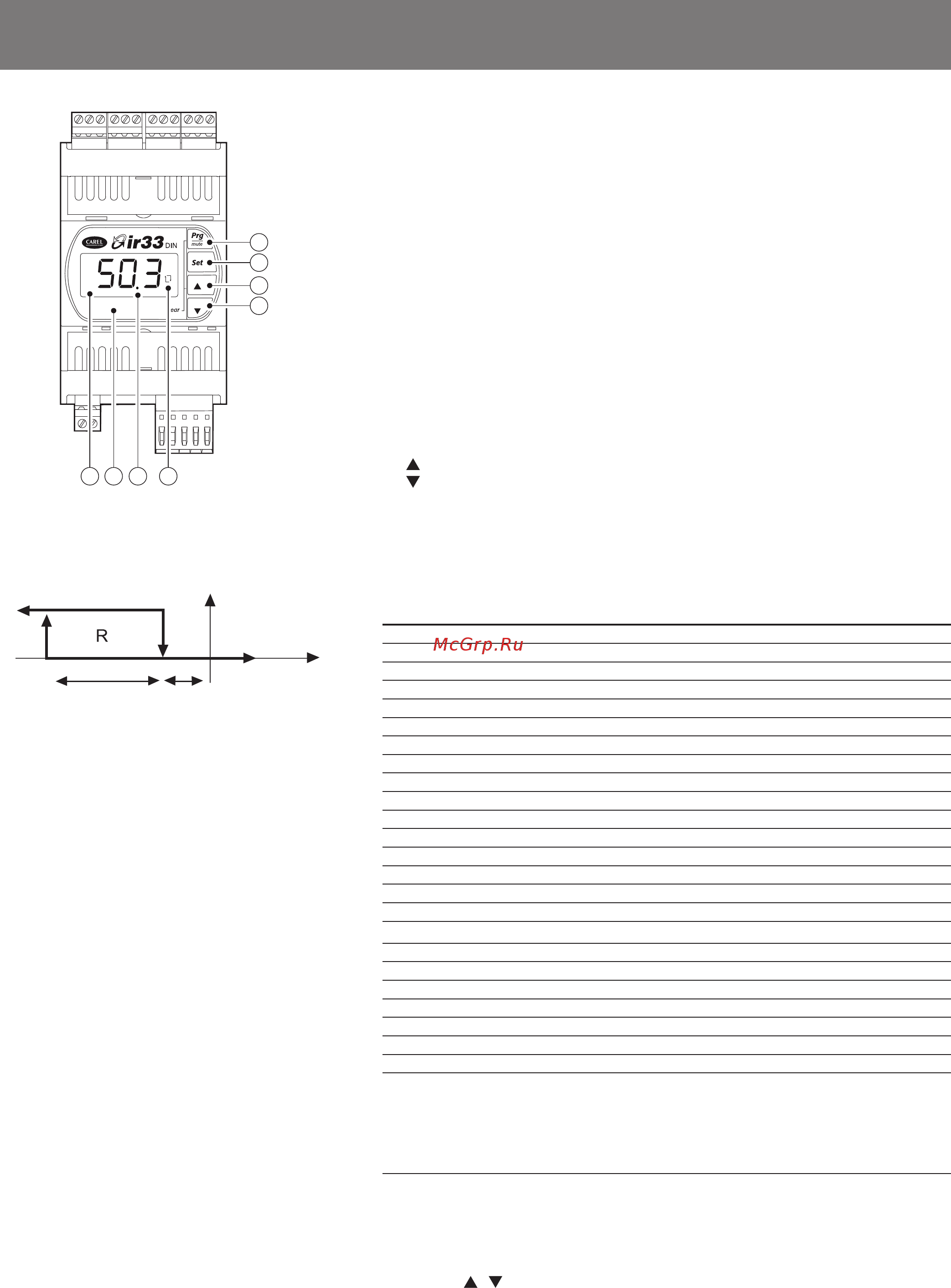Carel humiDisk UC0100D000 [24/32] Гигростат dn33z9hr20 на электронной плате ucq065d100 и ucq065d200