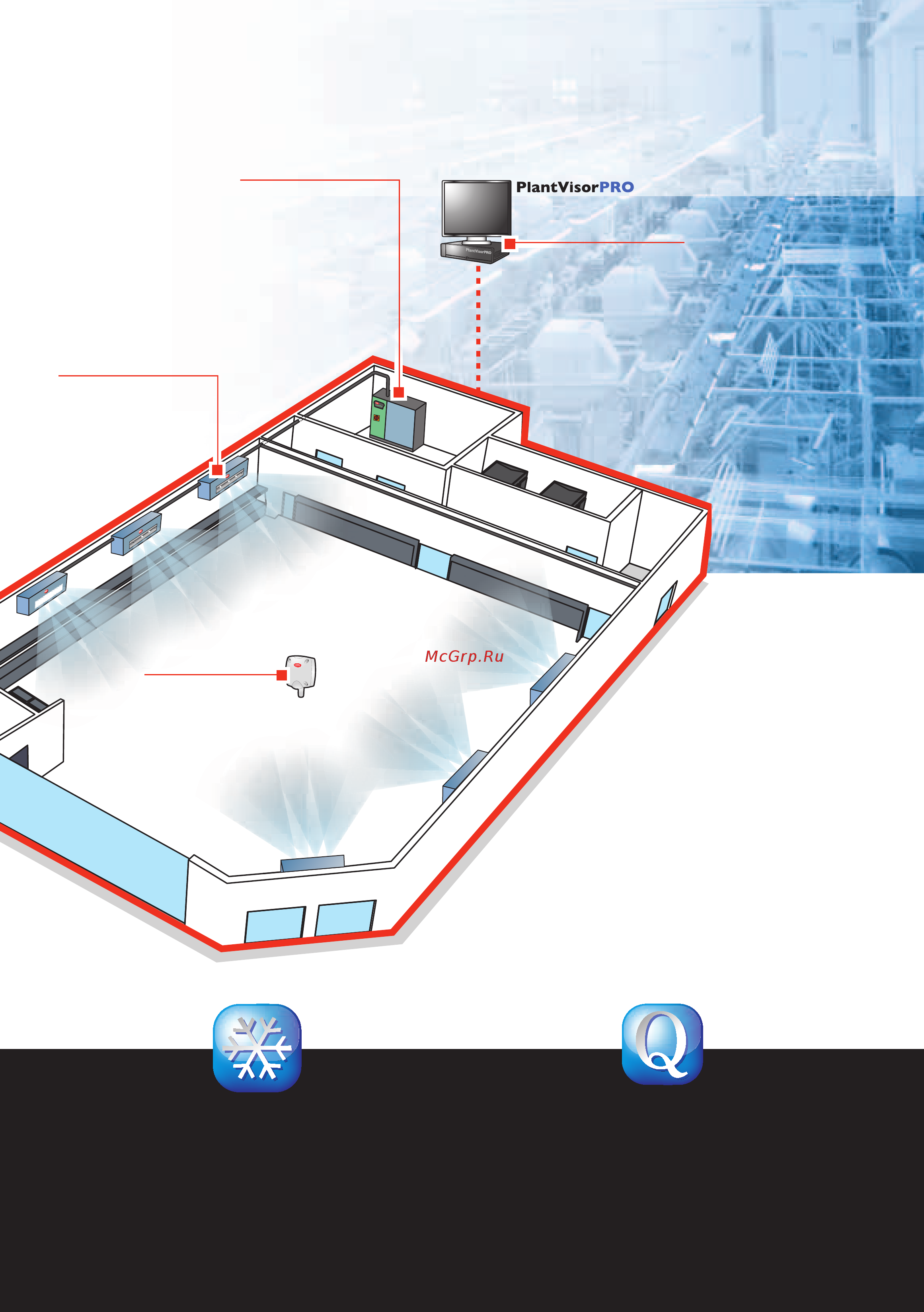 Carel humiDisk UC0650D000 [3/4] Схема работы системы