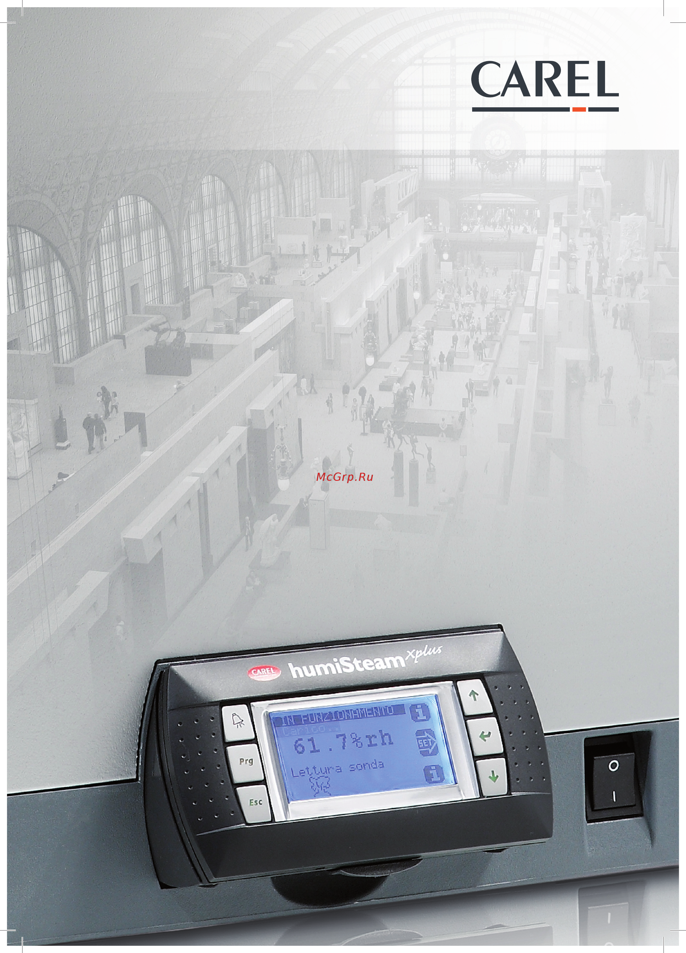 Carel humiSteam x-plus UE005XL0E1 Листовка онлайн