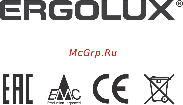 Ergolux ELX-SI03-C35 Инструкция по эксплуатации онлайн [14/14] 365806