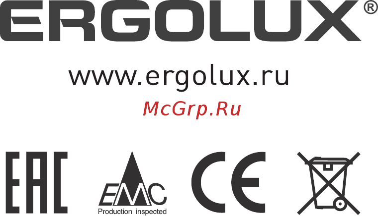 Ergolux ELX-HD04-C64 Инструкция по эксплуатации онлайн [8/8] 365814