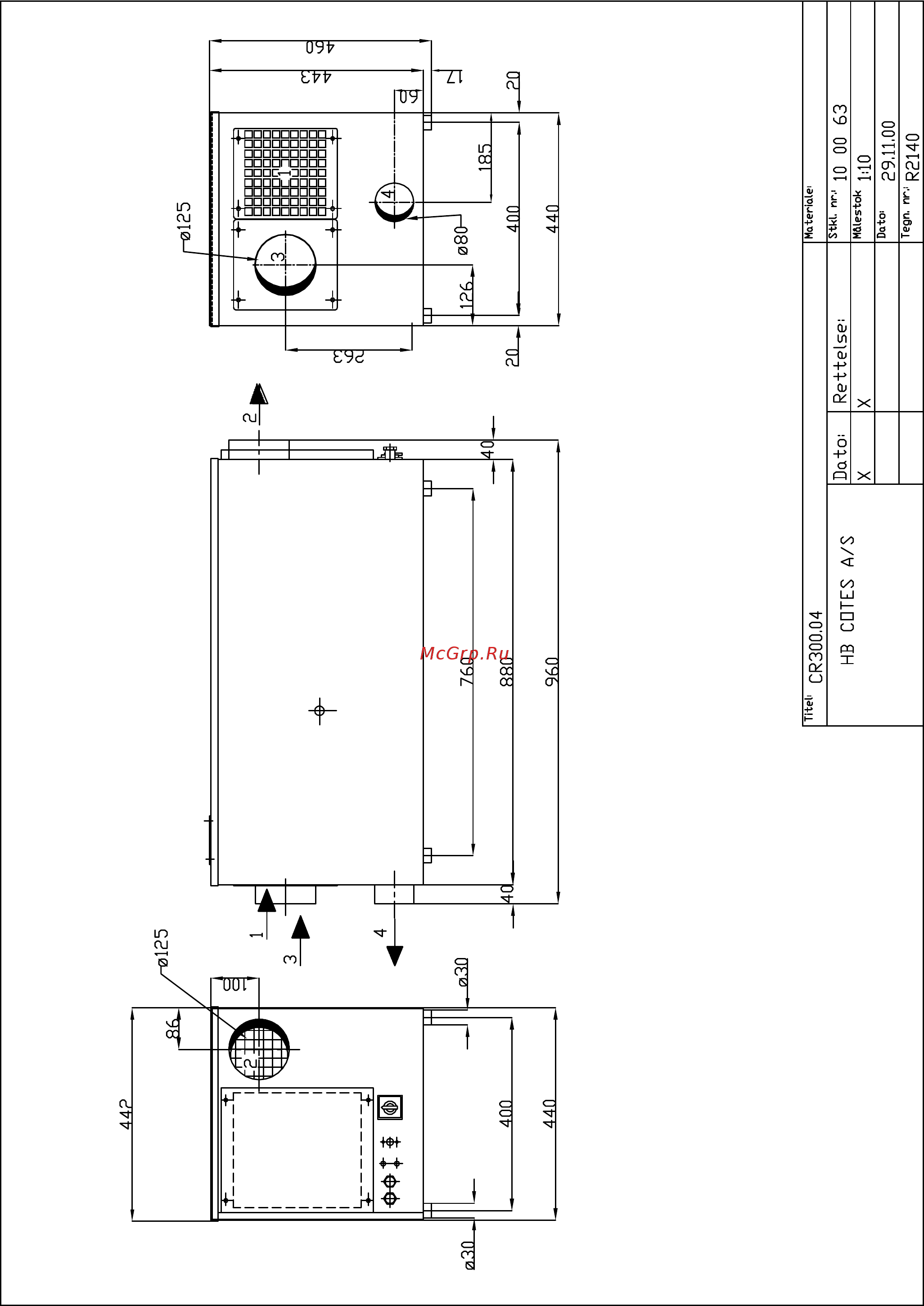 Cotes CR 300 [5/23] Стр 4