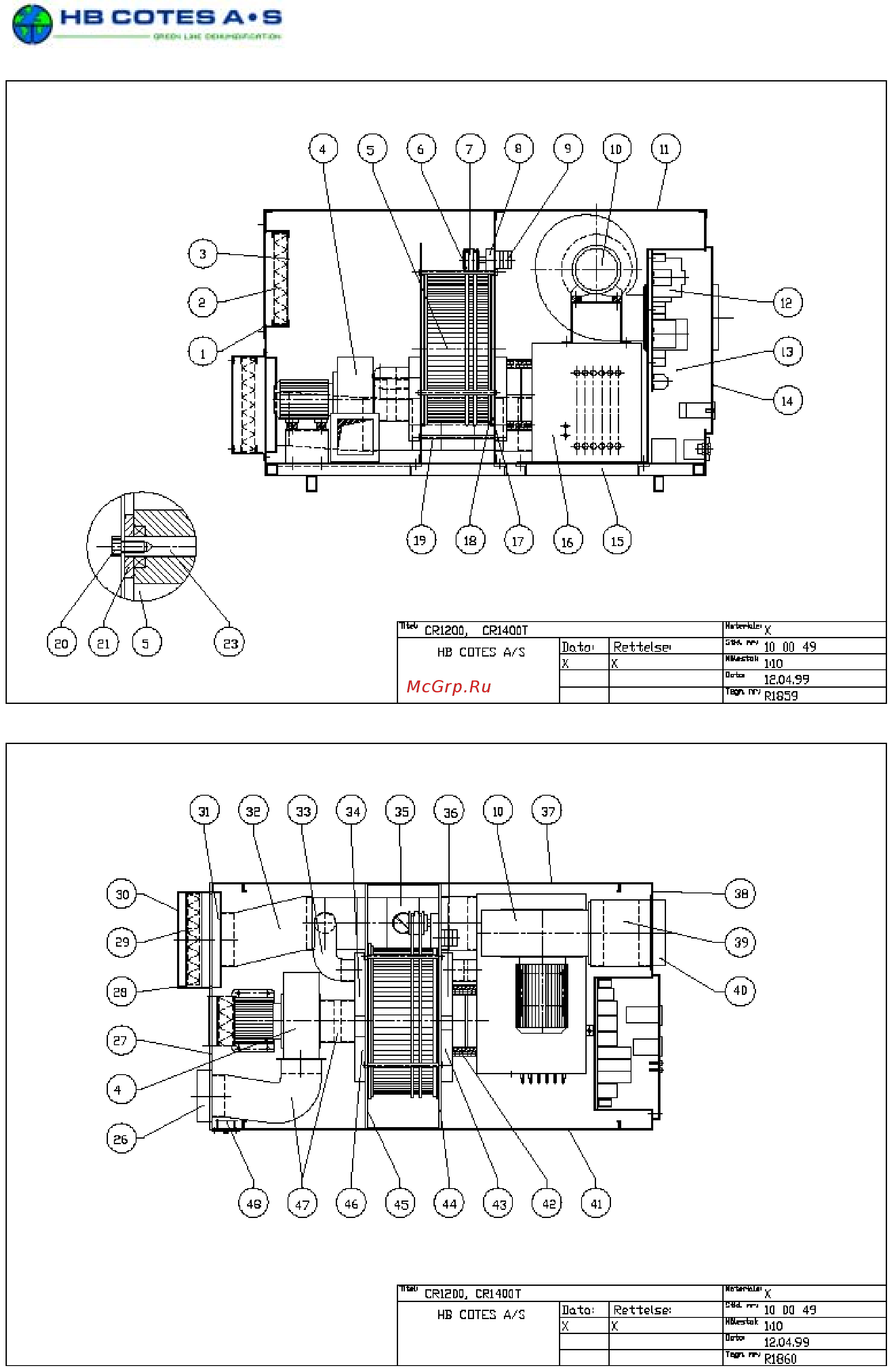 Cotes CR 1200 Инструкция по эксплуатации онлайн [8/29] 366012