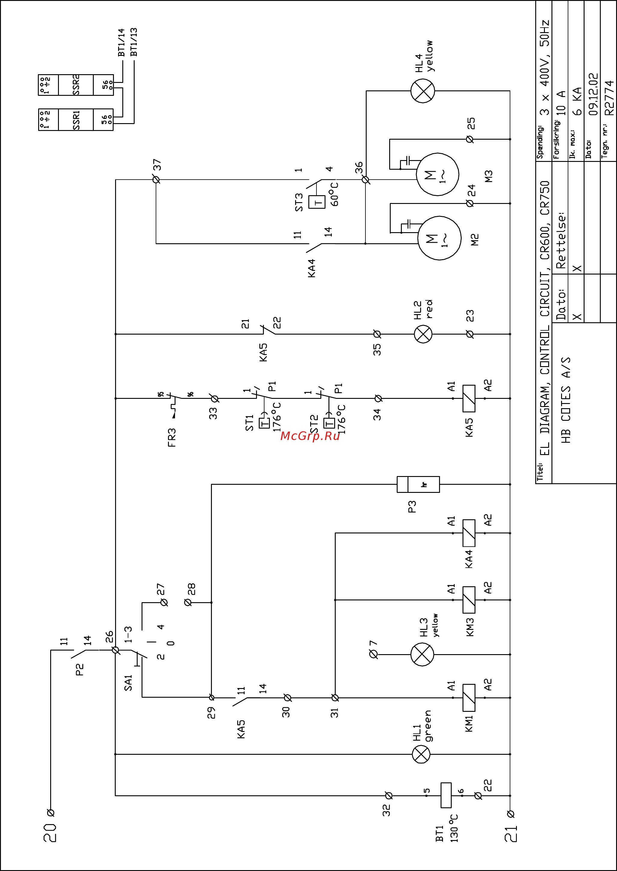 Cotes CR 600 [11/28] Гигростат