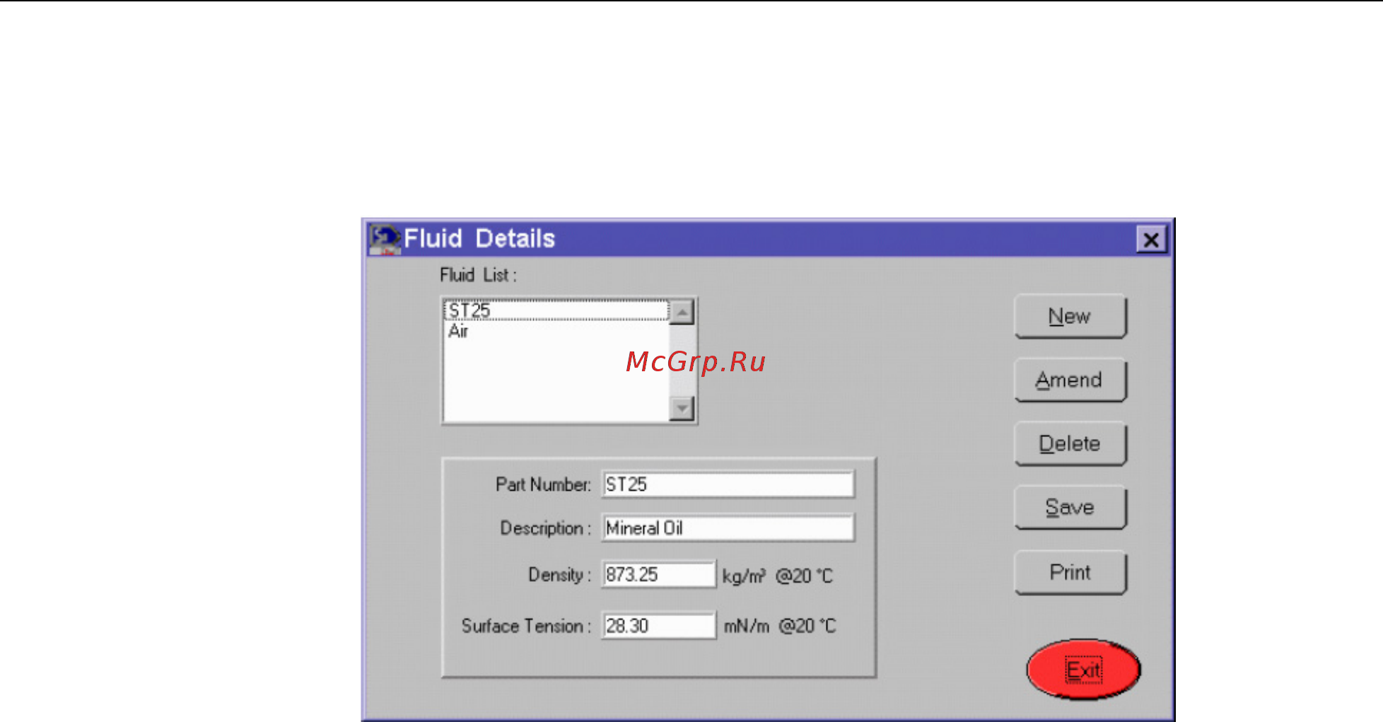 Fluke P3200 [22/46] Managing fluid details