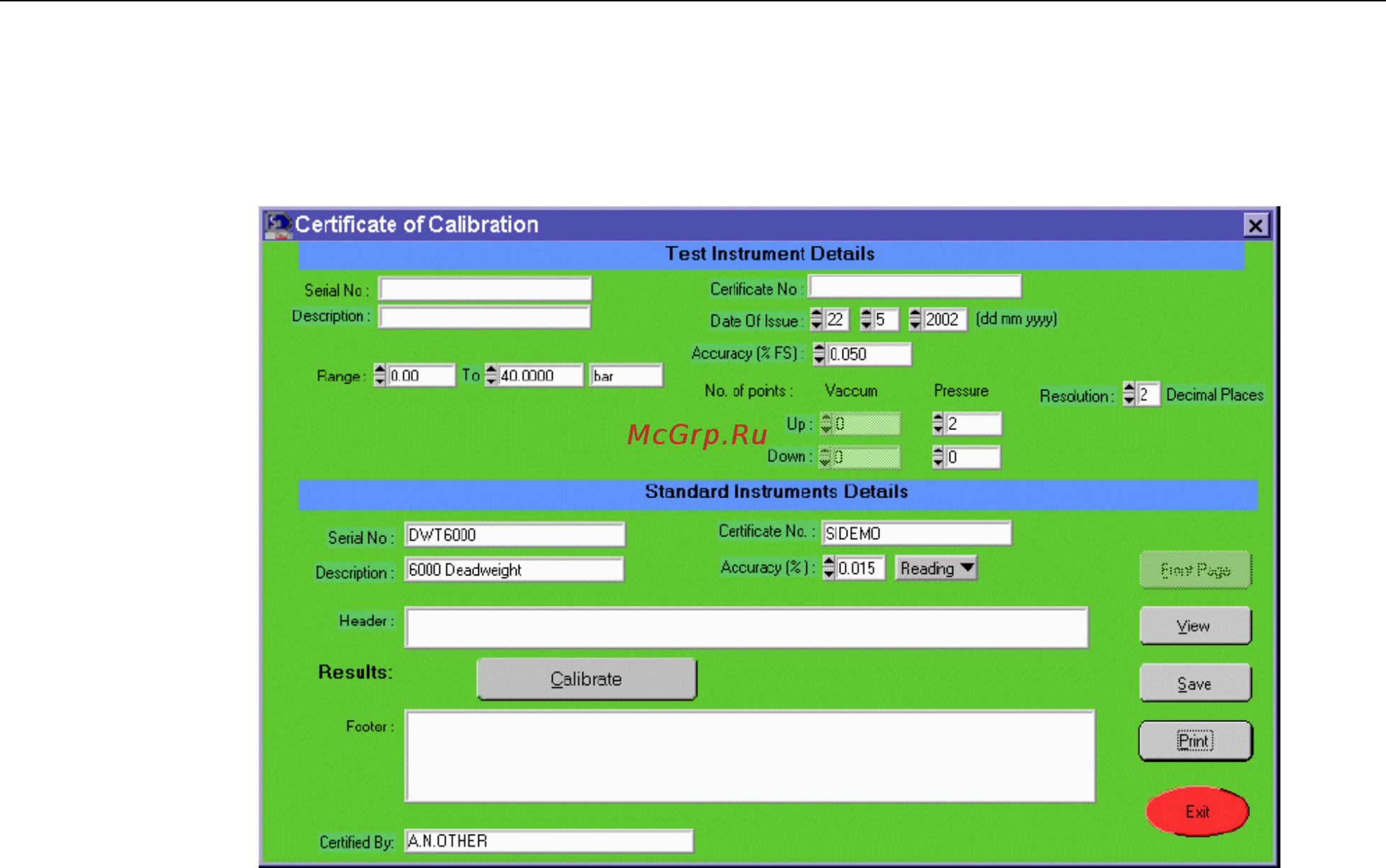Fluke P3200 [34/46] Creating and saving a new certificate